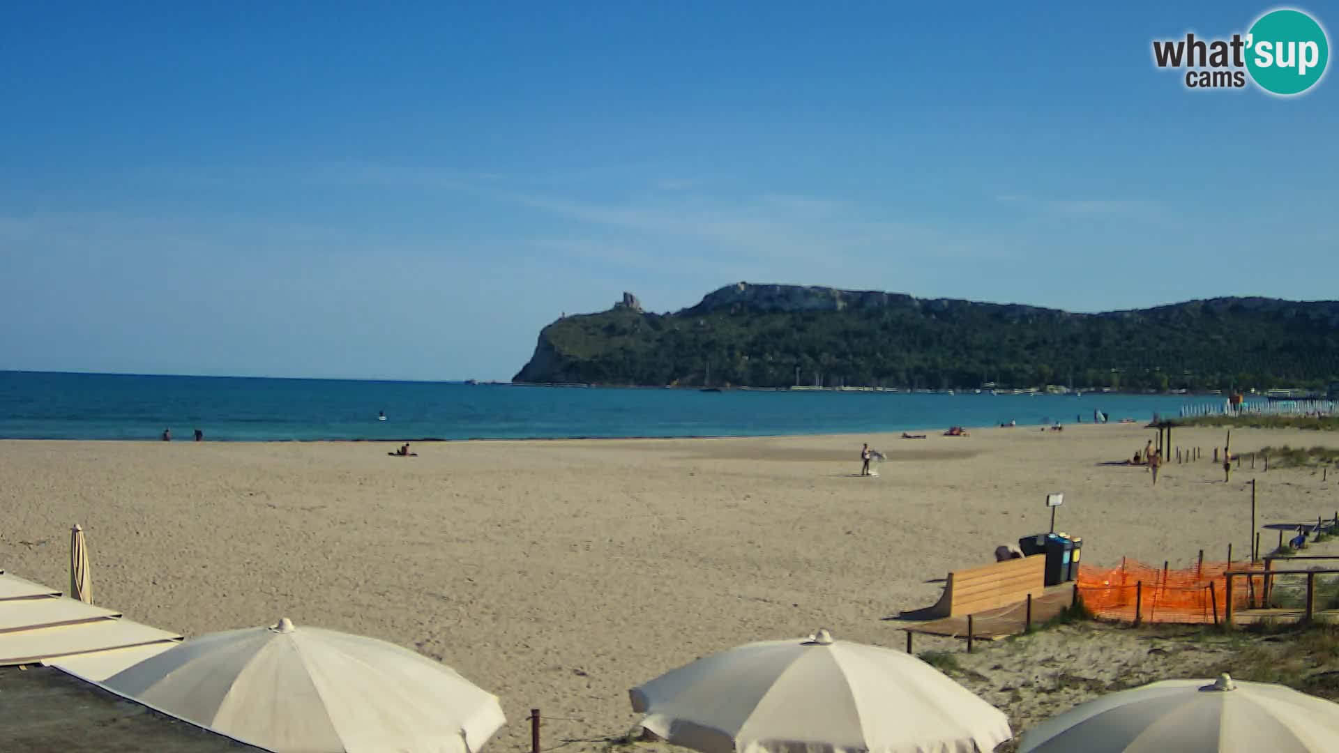 Poetto Strand Webcam | Cagliari | Sardinien