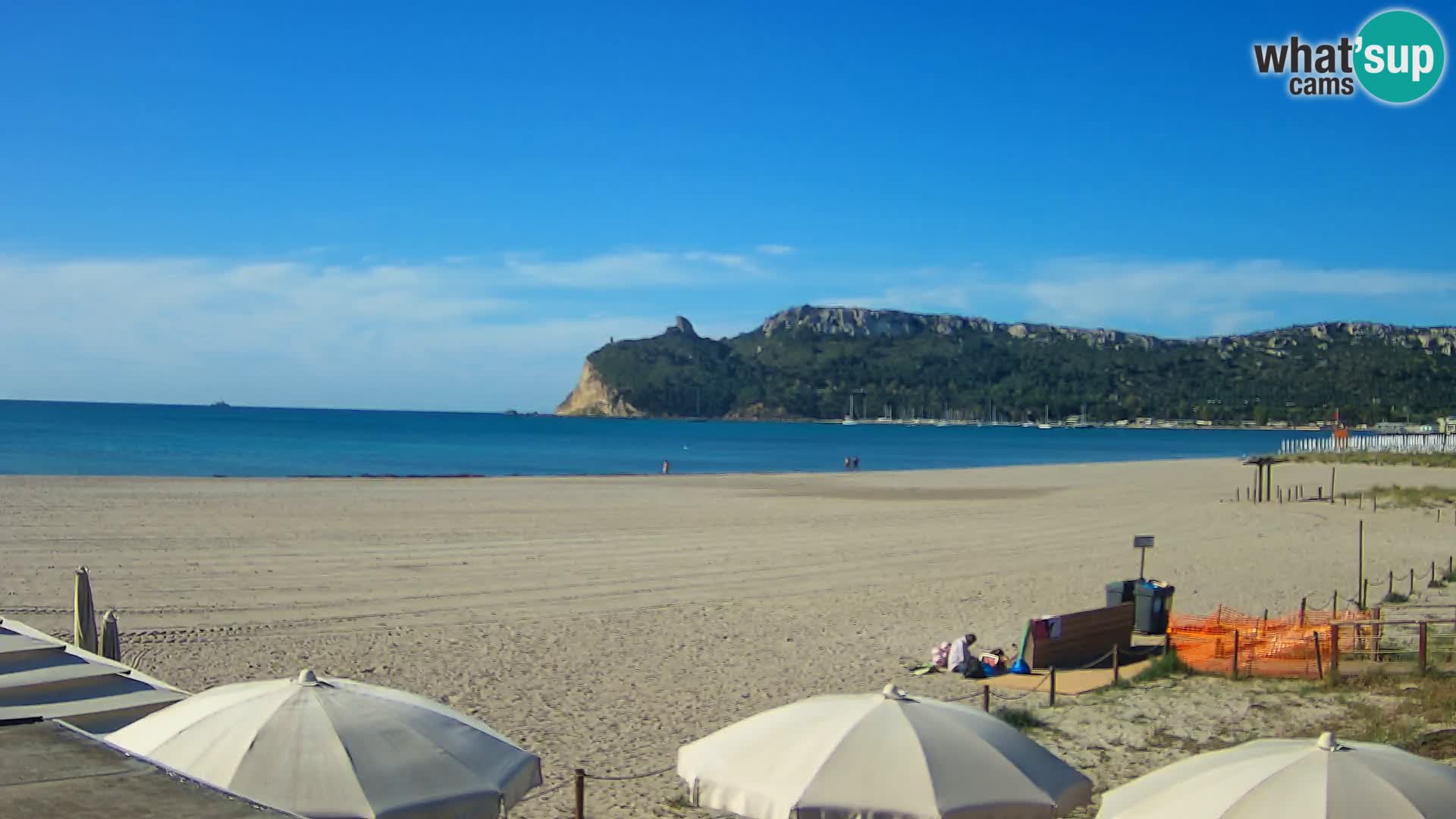 Webcam spiaggia del Poetto | Cagliari | Sardegna