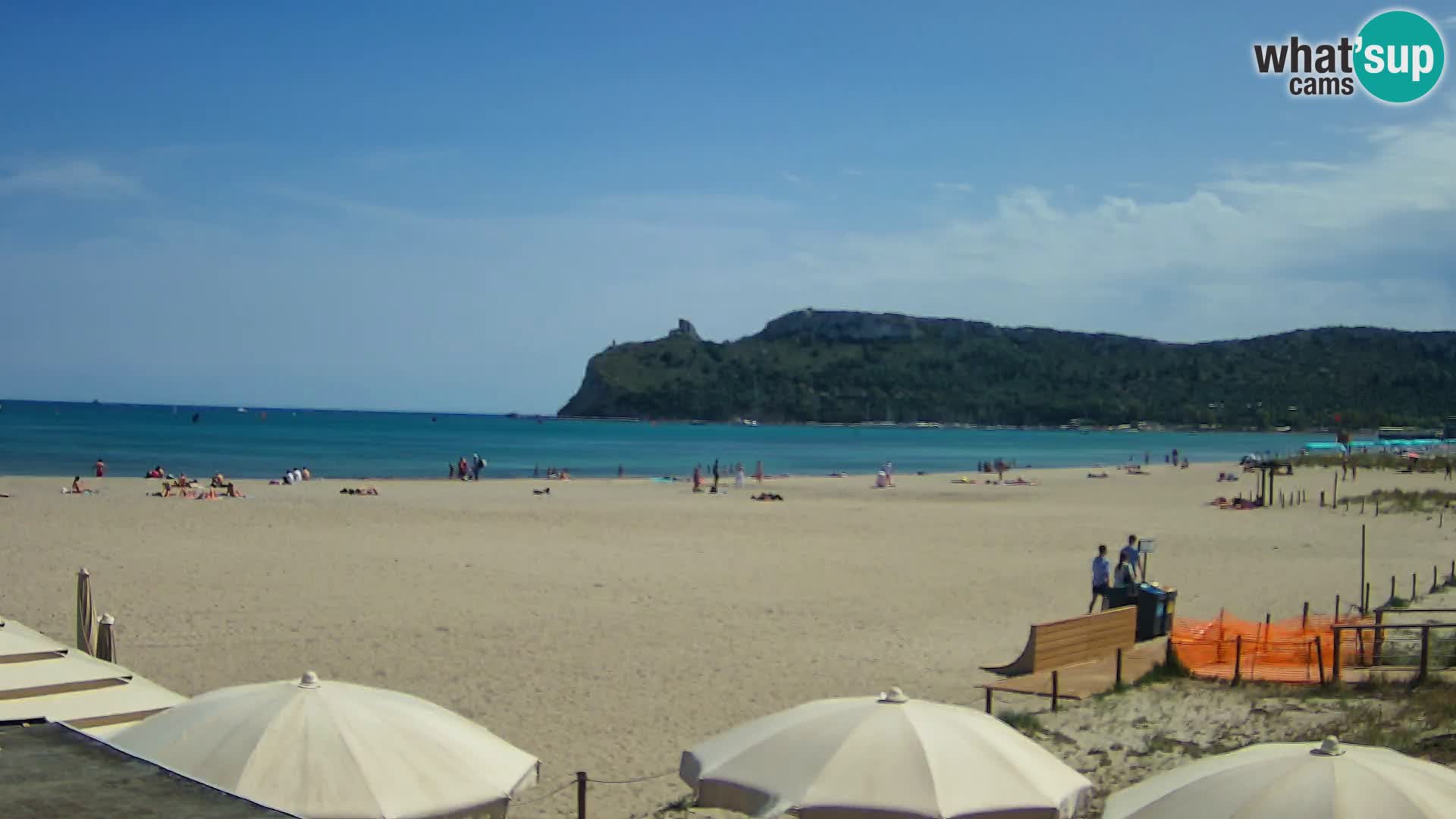 Poetto beach webcam | Cagliari | Sardinia