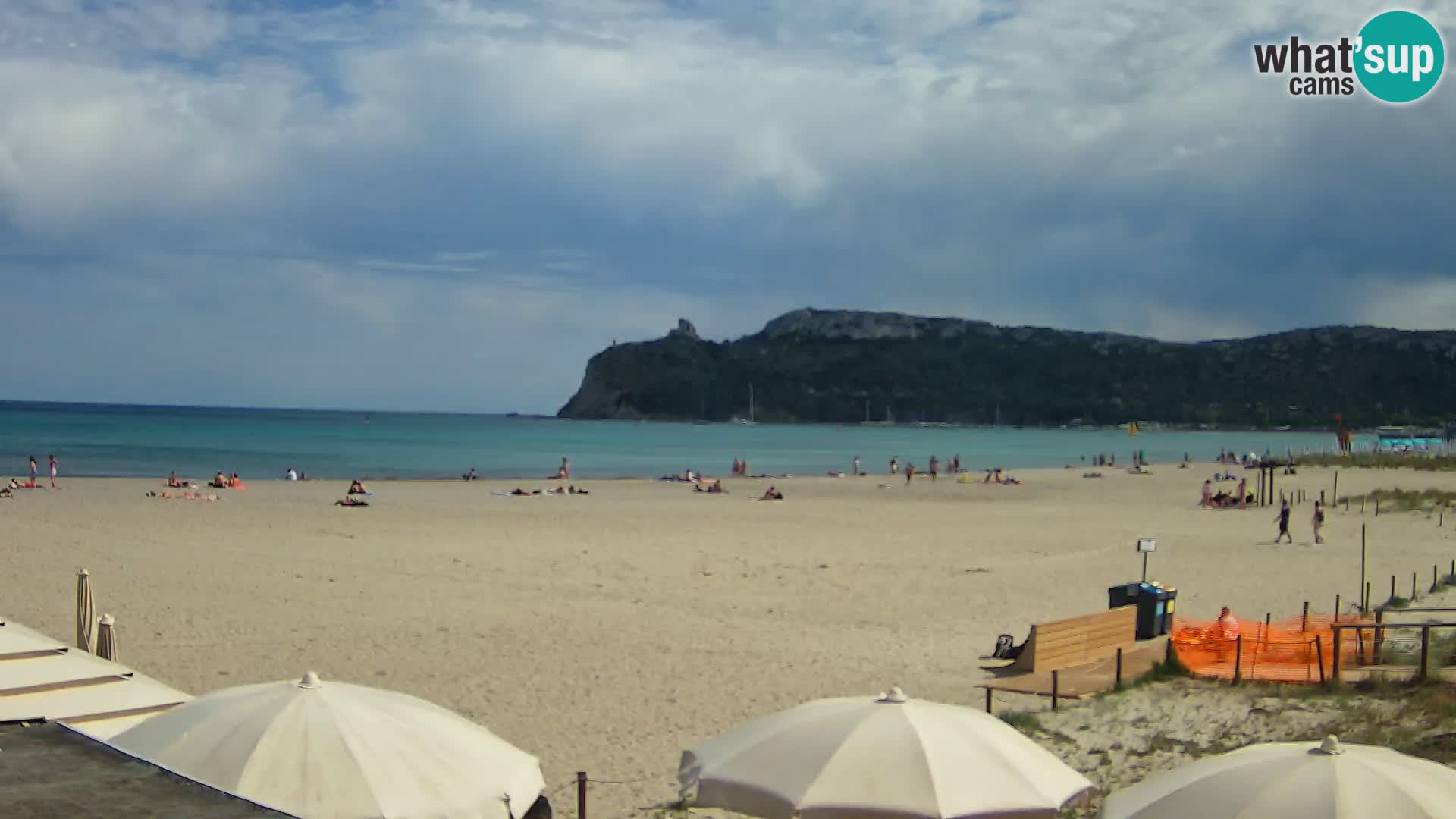 Webcam spiaggia del Poetto | Cagliari | Sardegna