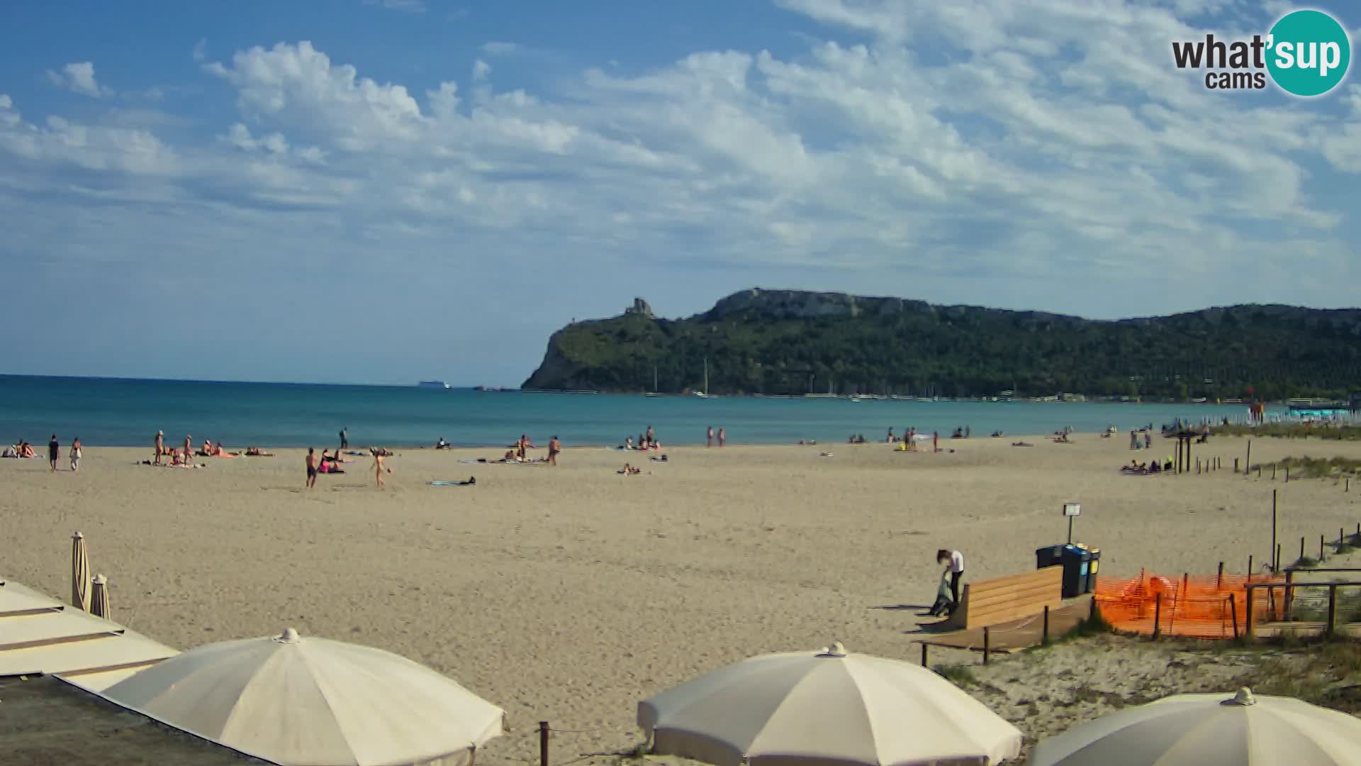 Webcam plage de Poetto | Cagliari | Sardaigne