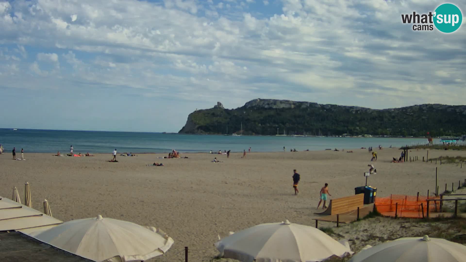 Poetto beach webcam | Cagliari | Sardinija