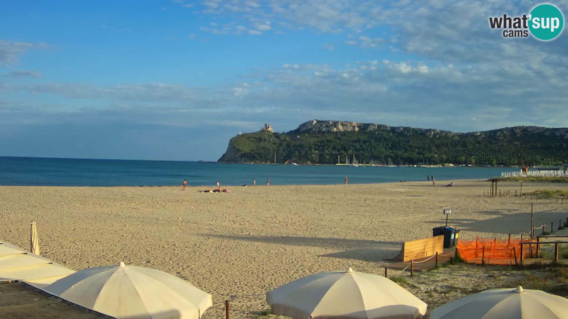 Webcam spiaggia del Poetto | Cagliari | Sardegna
