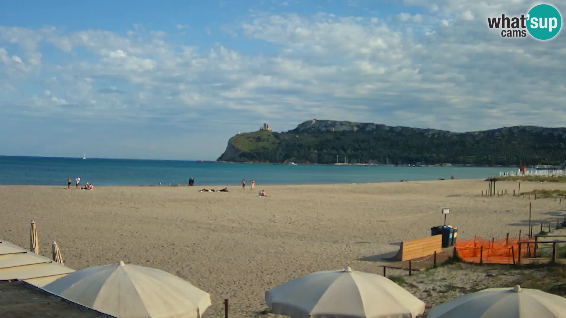 Poetto Strand Webcam | Cagliari | Sardinien