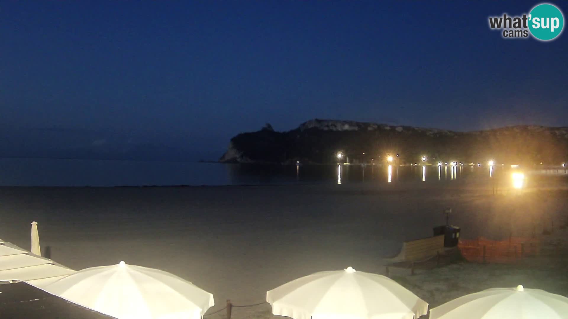 Webcam playa de Poetto | Cagliari | Cerdeña
