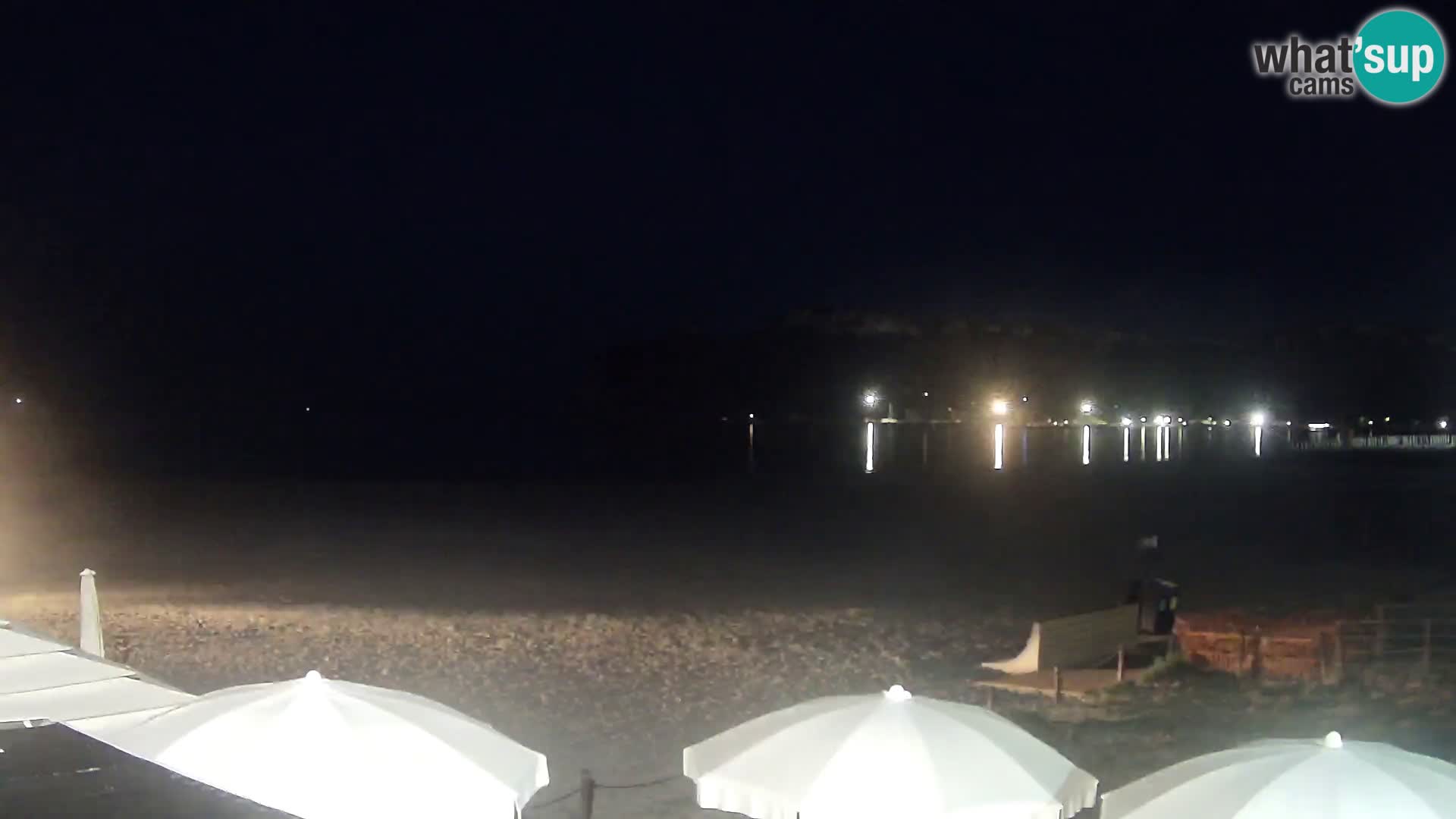 Poetto beach webcam | Cagliari | Sardinija