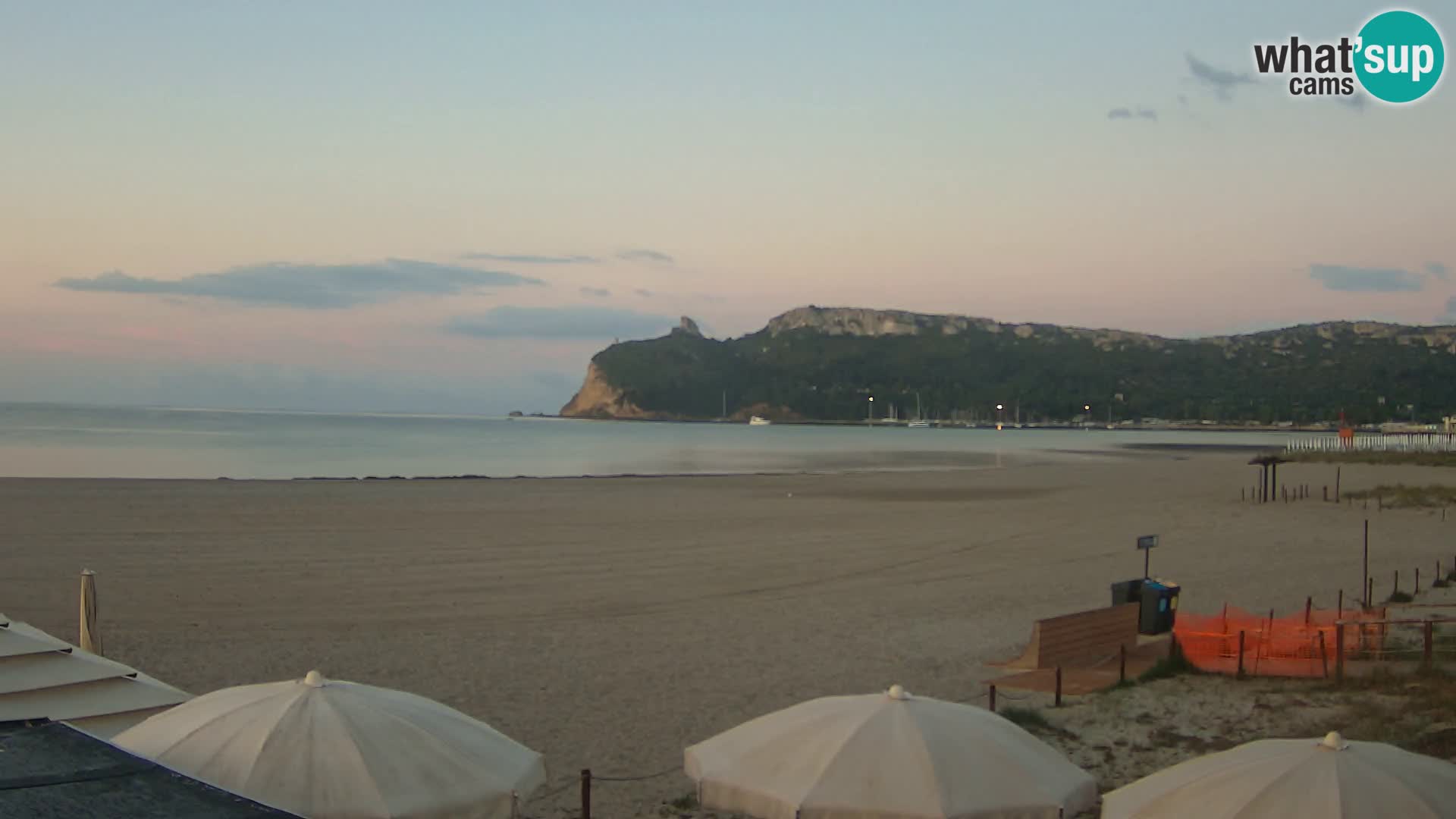 Poetto beach webcam | Cagliari | Sardinija