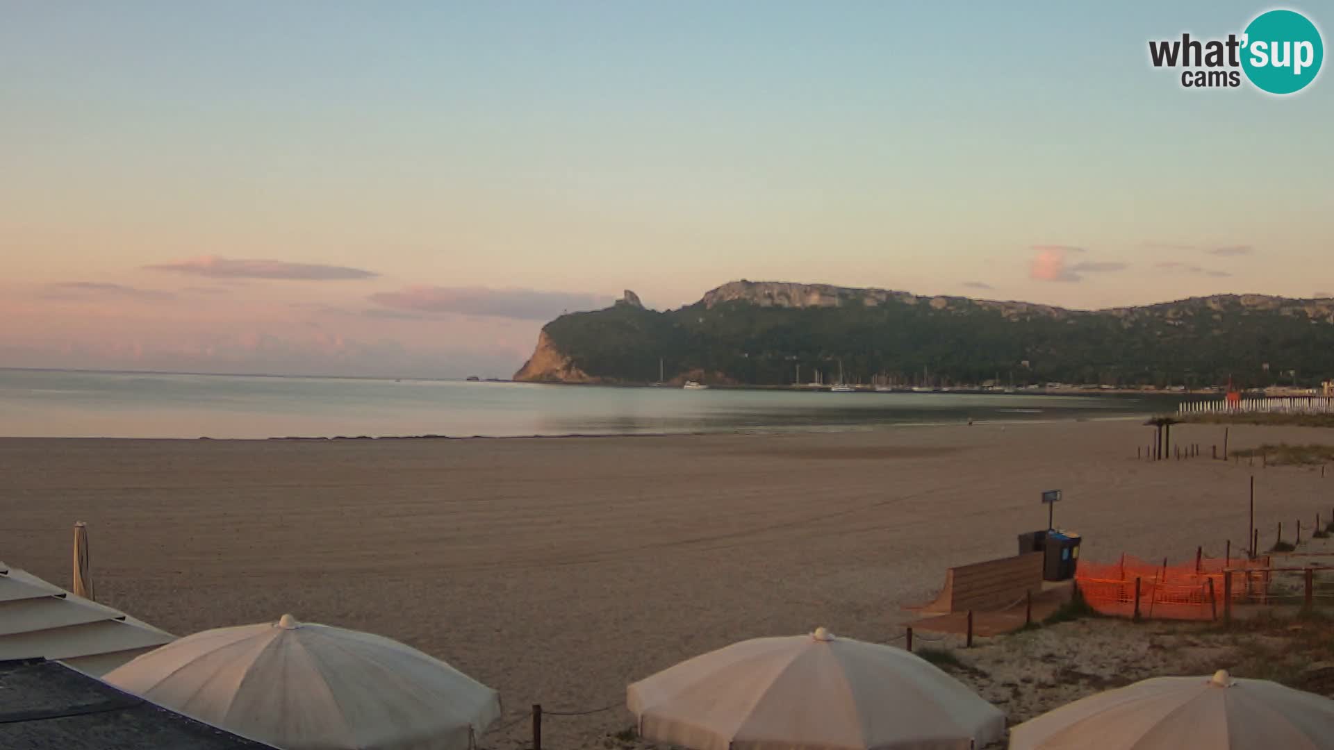 Poetto beach webcam | Cagliari | Sardinija