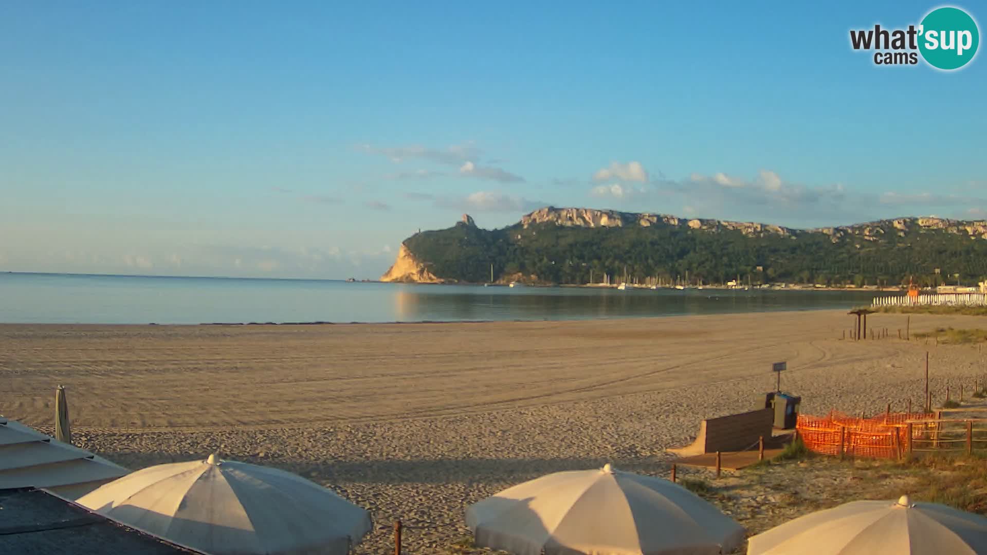 Webcam spiaggia del Poetto | Cagliari | Sardegna