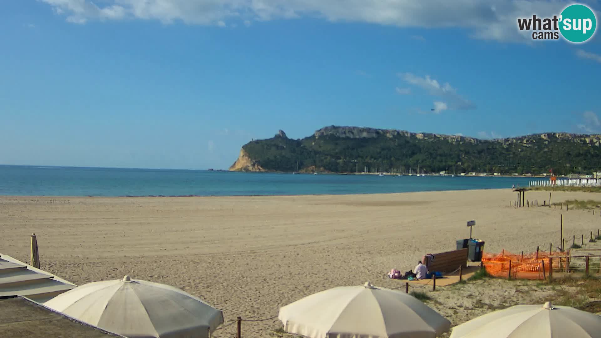 Poetto beach webcam | Cagliari | Sardinia