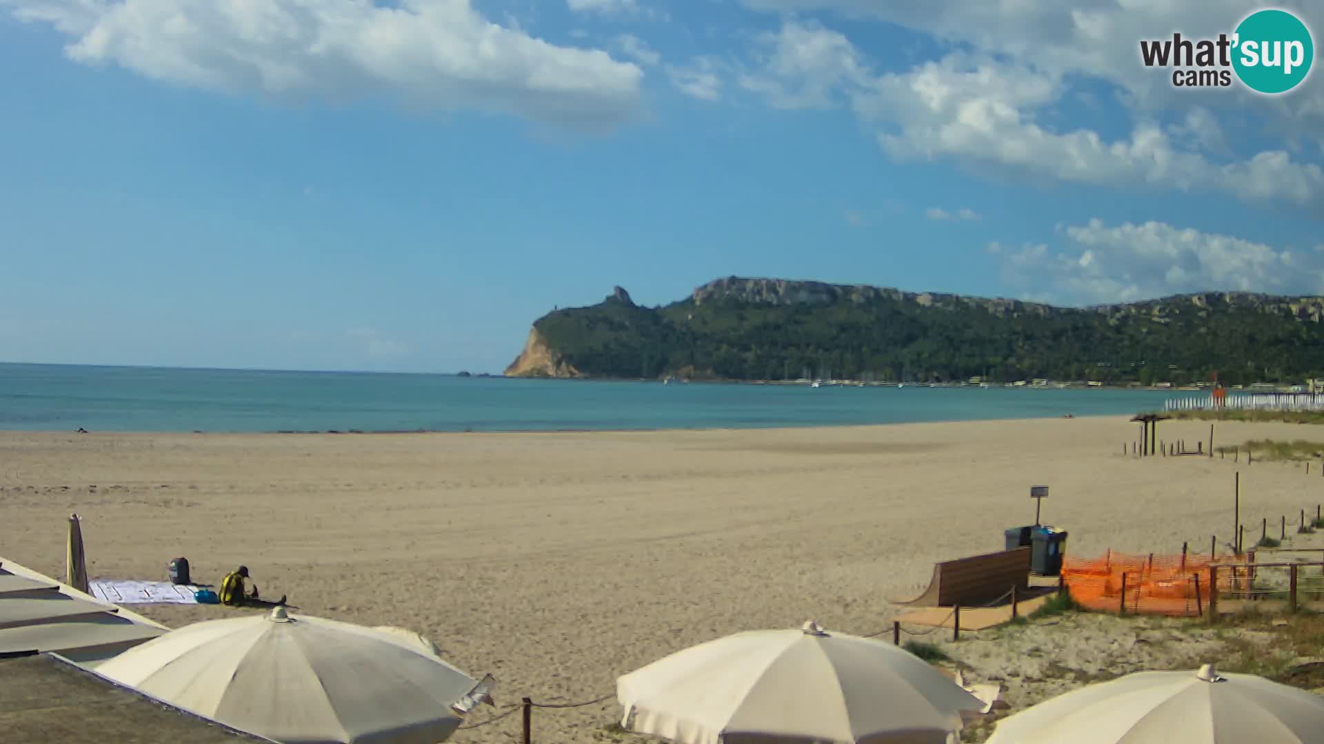 Poetto beach webcam | Cagliari | Sardinia