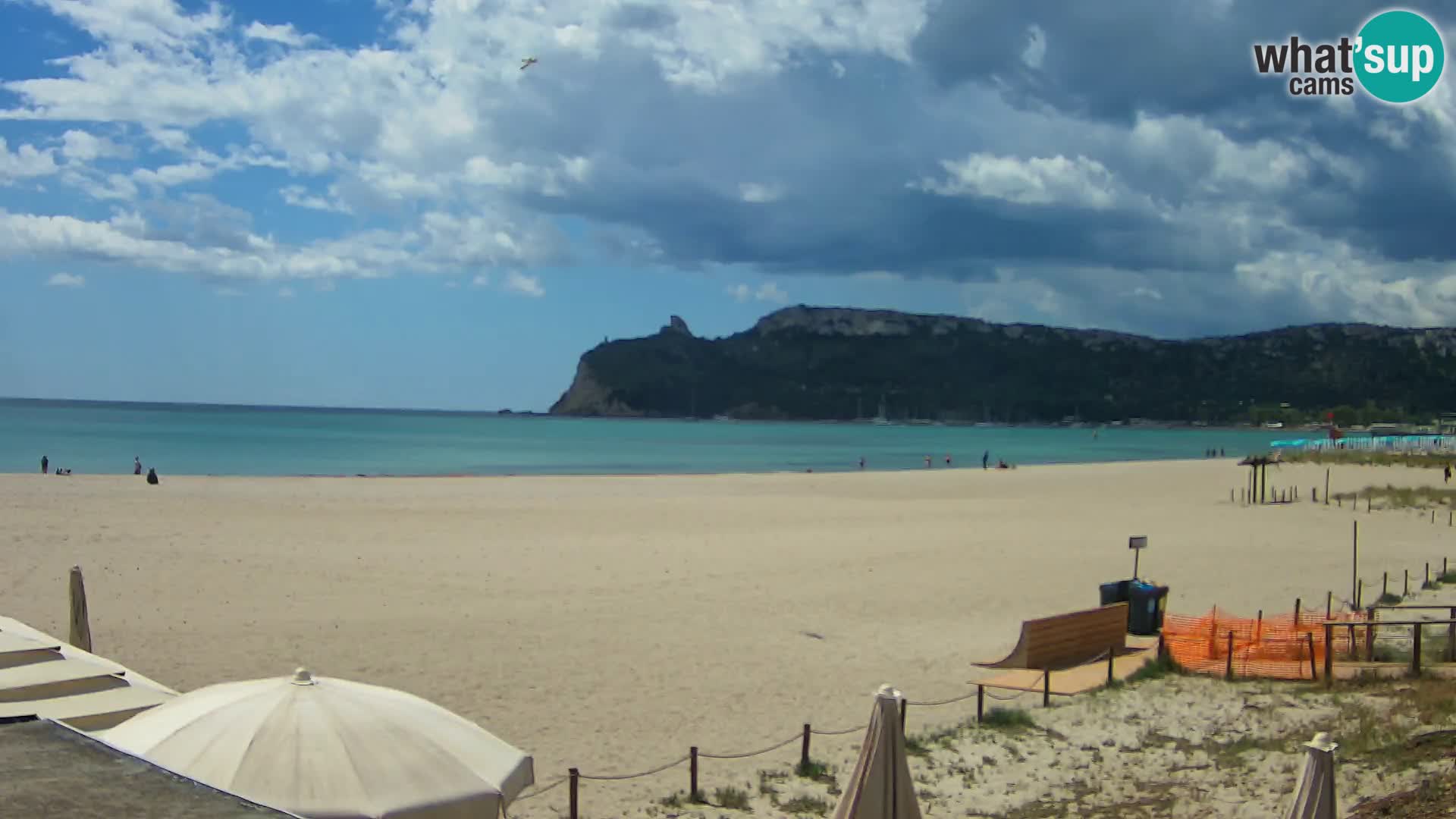 Poetto beach webcam | Cagliari | Sardinia