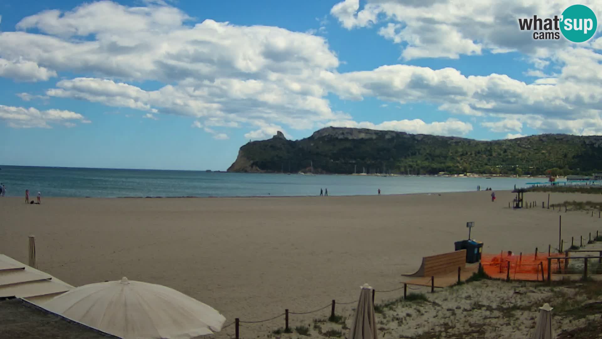 Poetto Strand Webcam | Cagliari | Sardinien