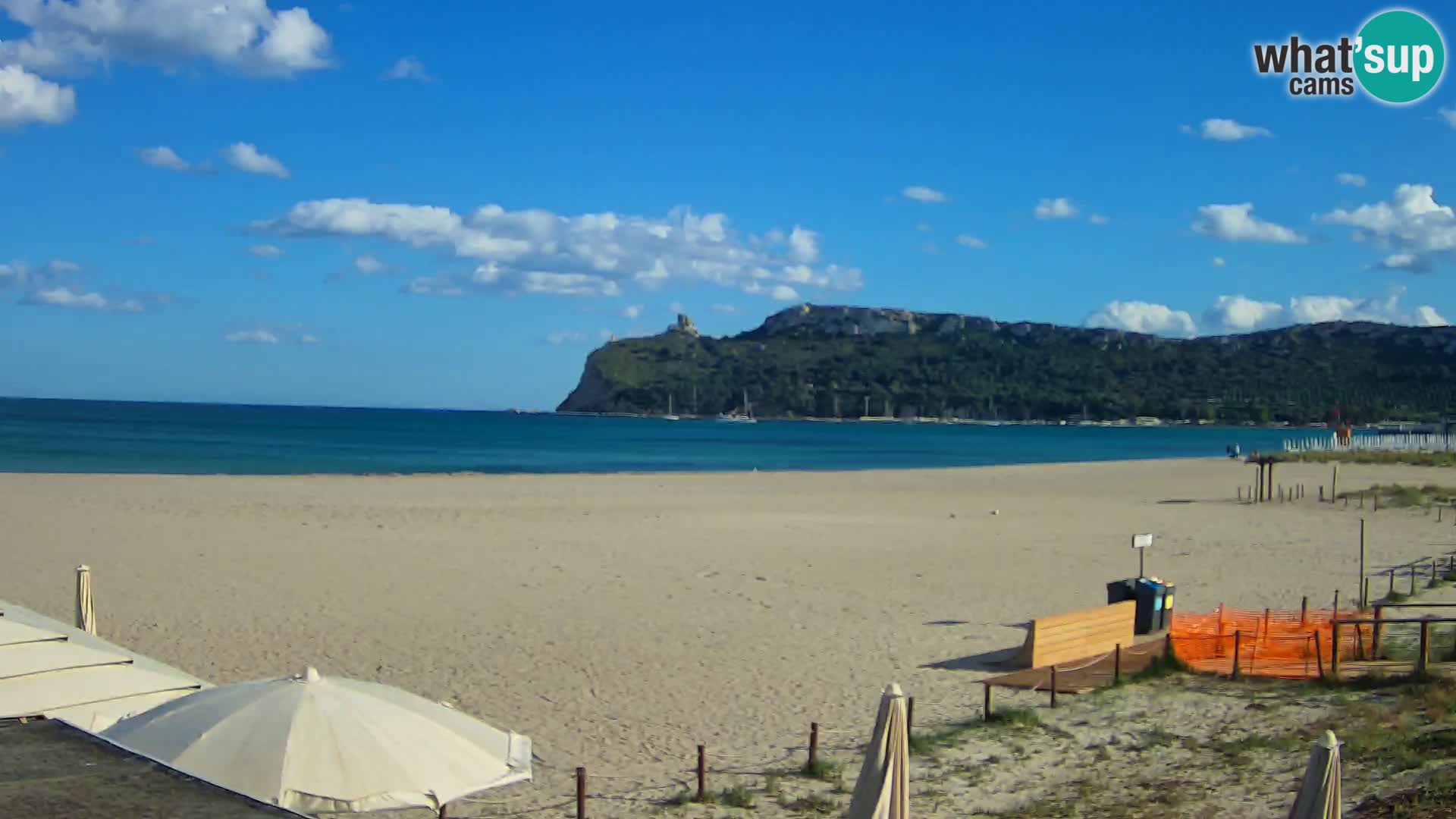 Poetto beach webcam | Cagliari | Sardinia