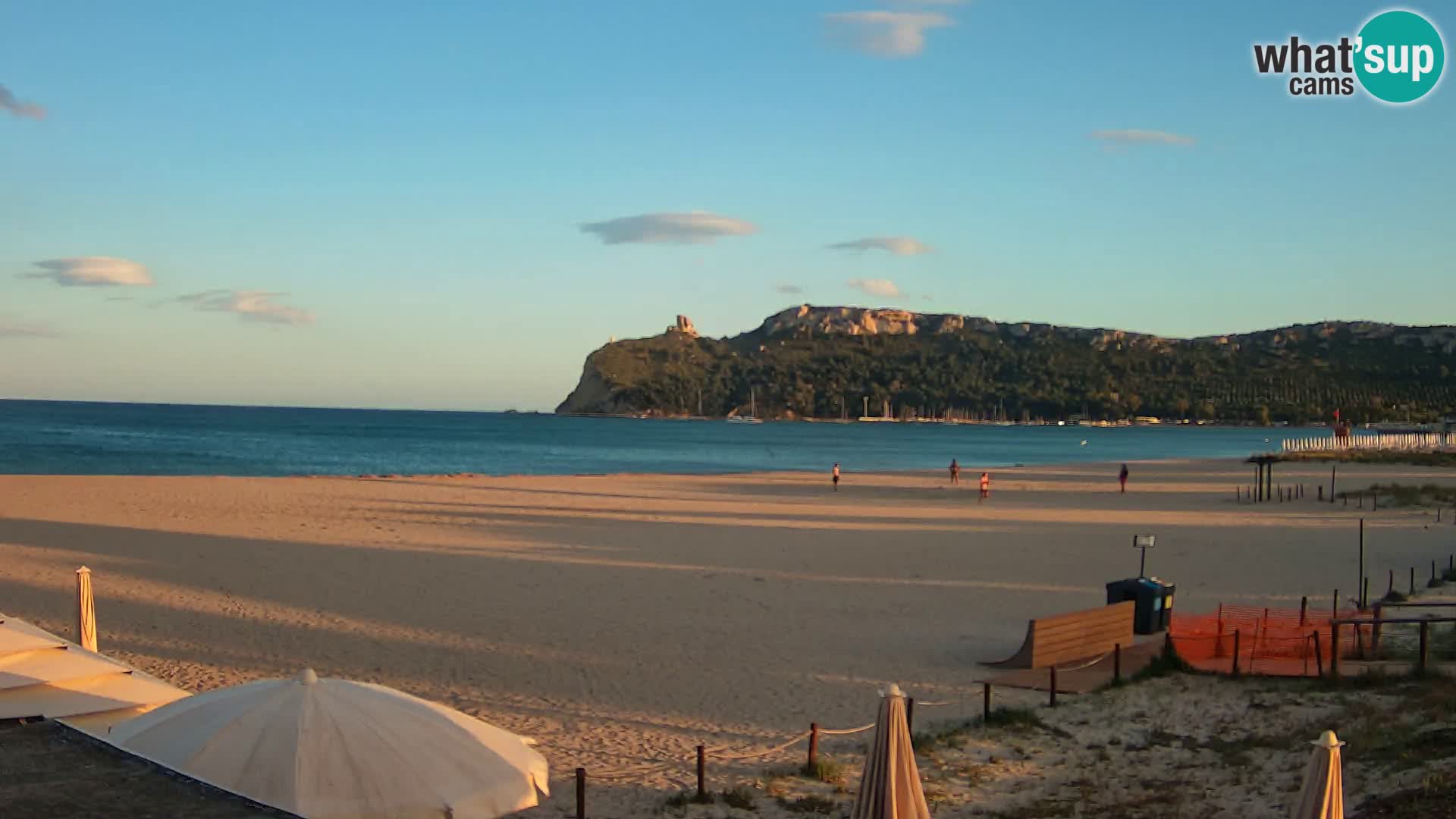Poetto beach webcam | Cagliari | Sardinia