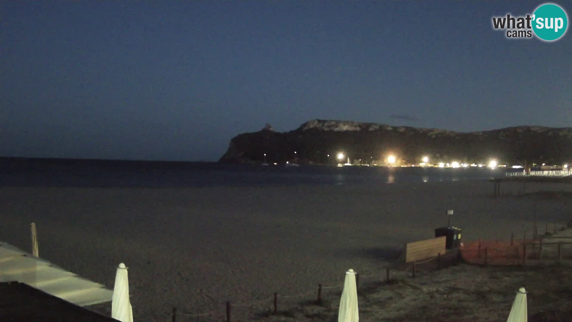 Poetto beach webcam | Cagliari | Sardinia