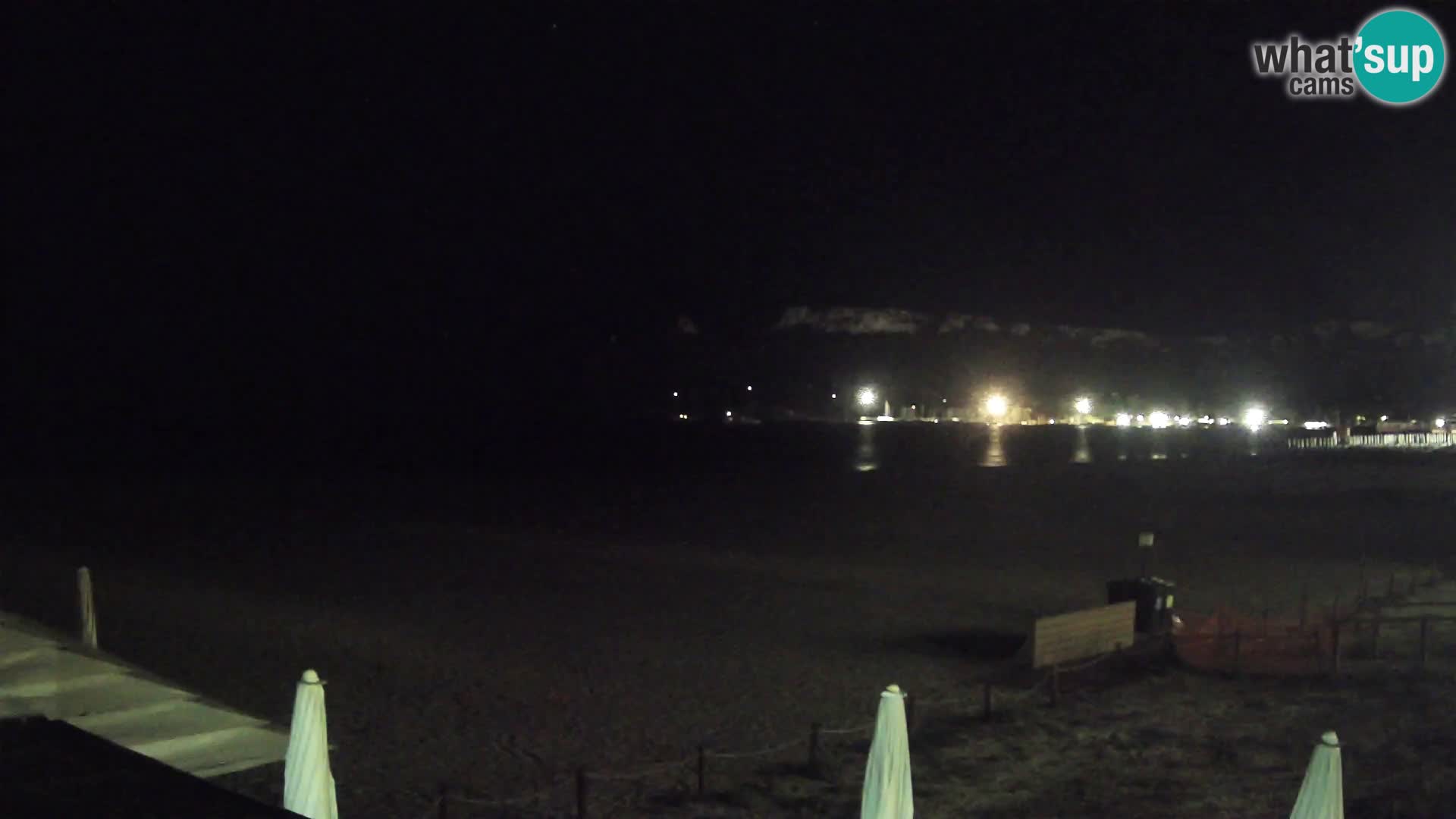 Poetto beach webcam | Cagliari | Sardinia