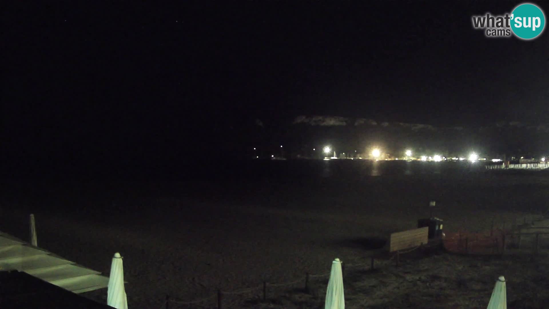 Poetto beach webcam | Cagliari | Sardinia