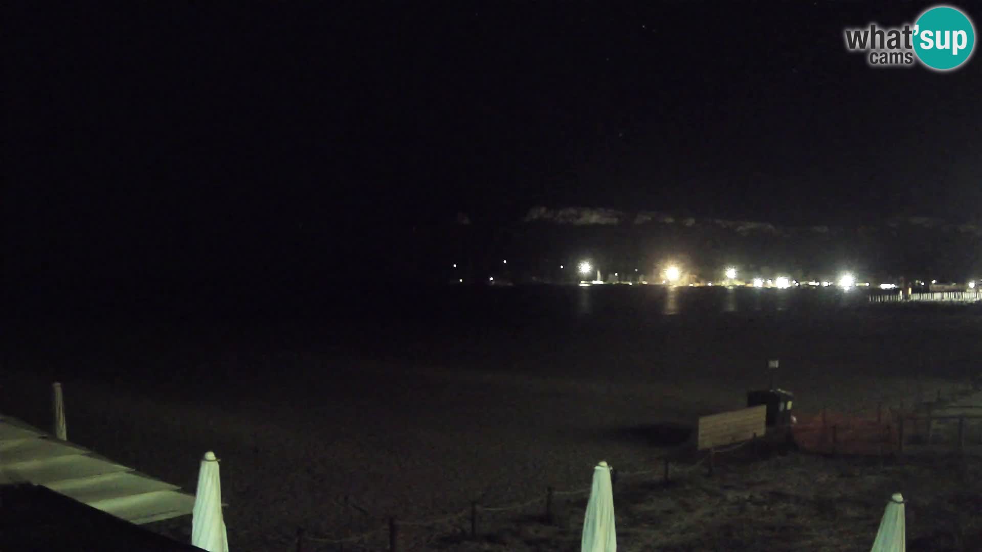 Poetto beach webcam | Cagliari | Sardinija
