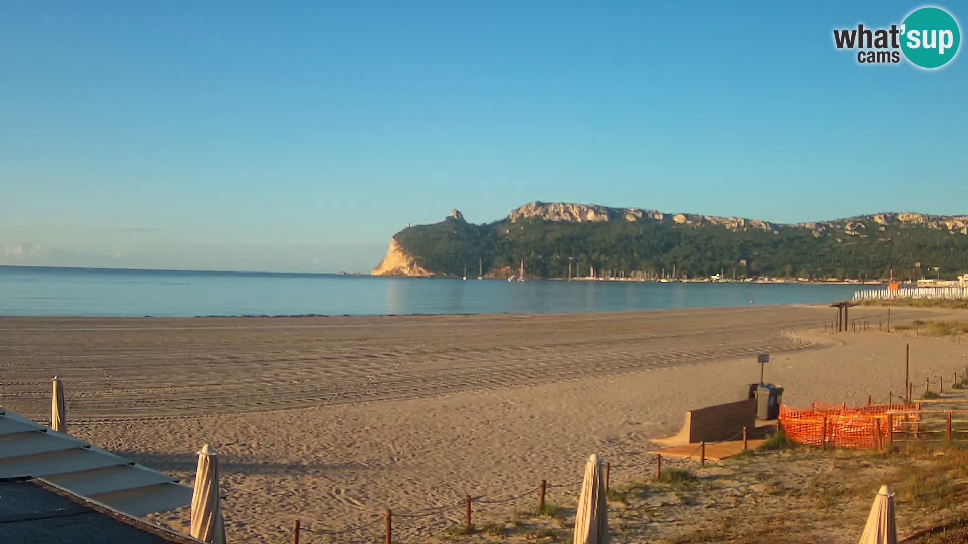 Poetto beach webcam | Cagliari | Sardinia