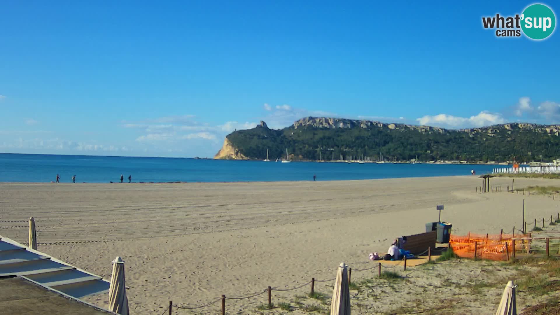 Poetto beach webcam | Cagliari | Sardinia