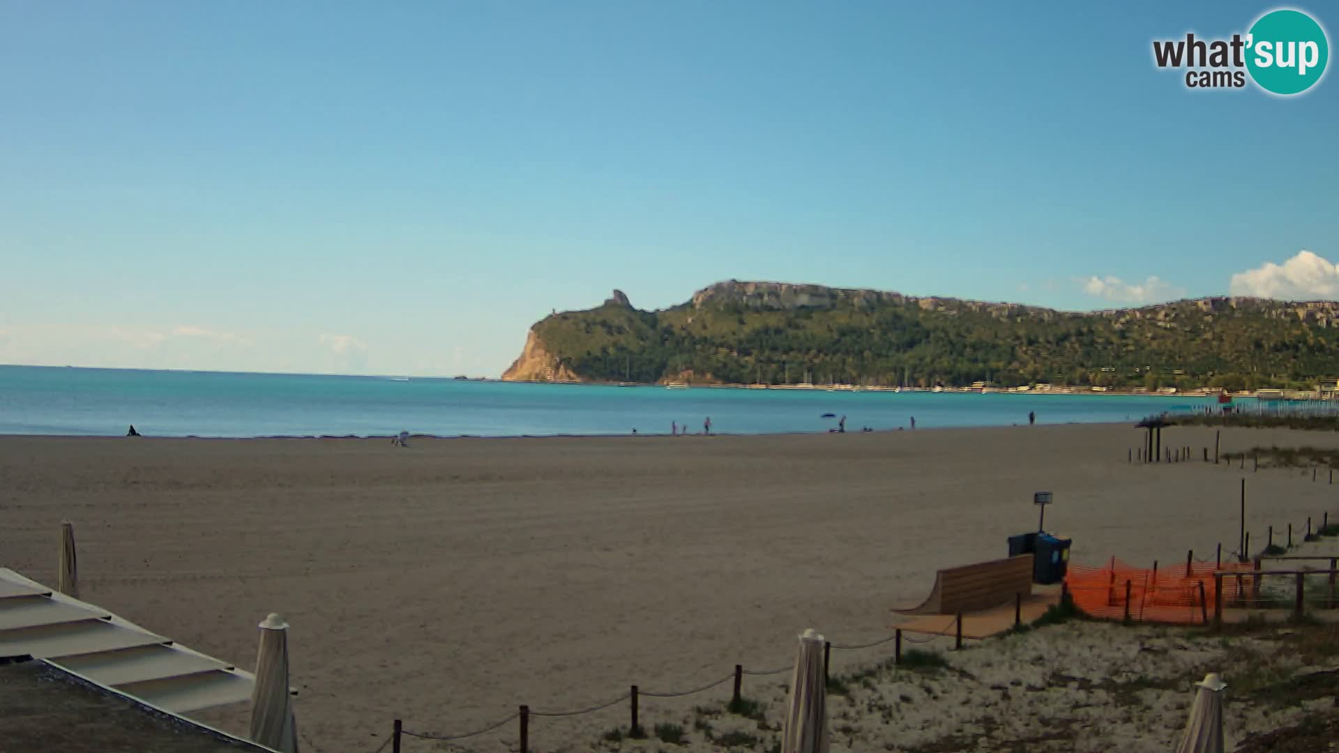 Webcam plage de Poetto | Cagliari | Sardaigne