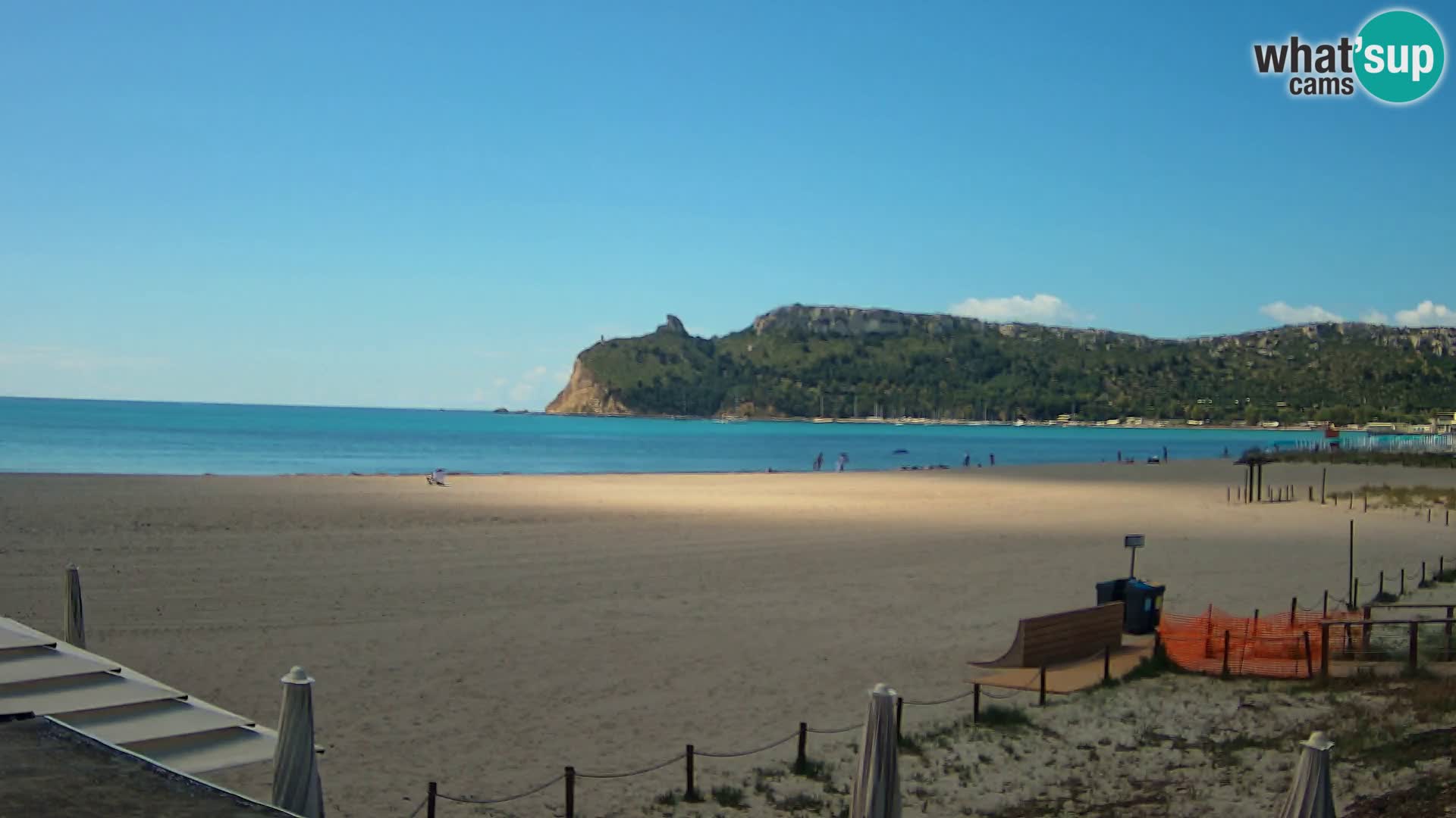 Poetto Strand Webcam | Cagliari | Sardinien