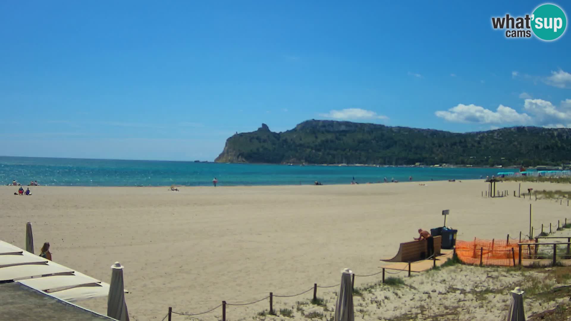 Poetto Strand Webcam | Cagliari | Sardinien