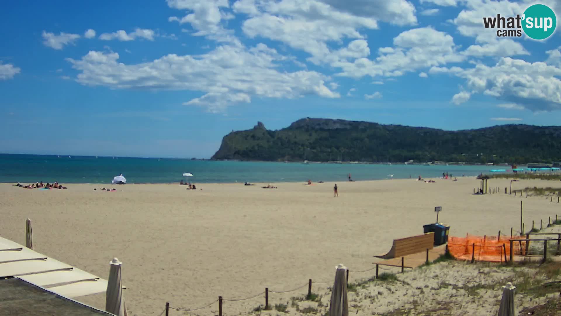 Webcam spiaggia del Poetto | Cagliari | Sardegna