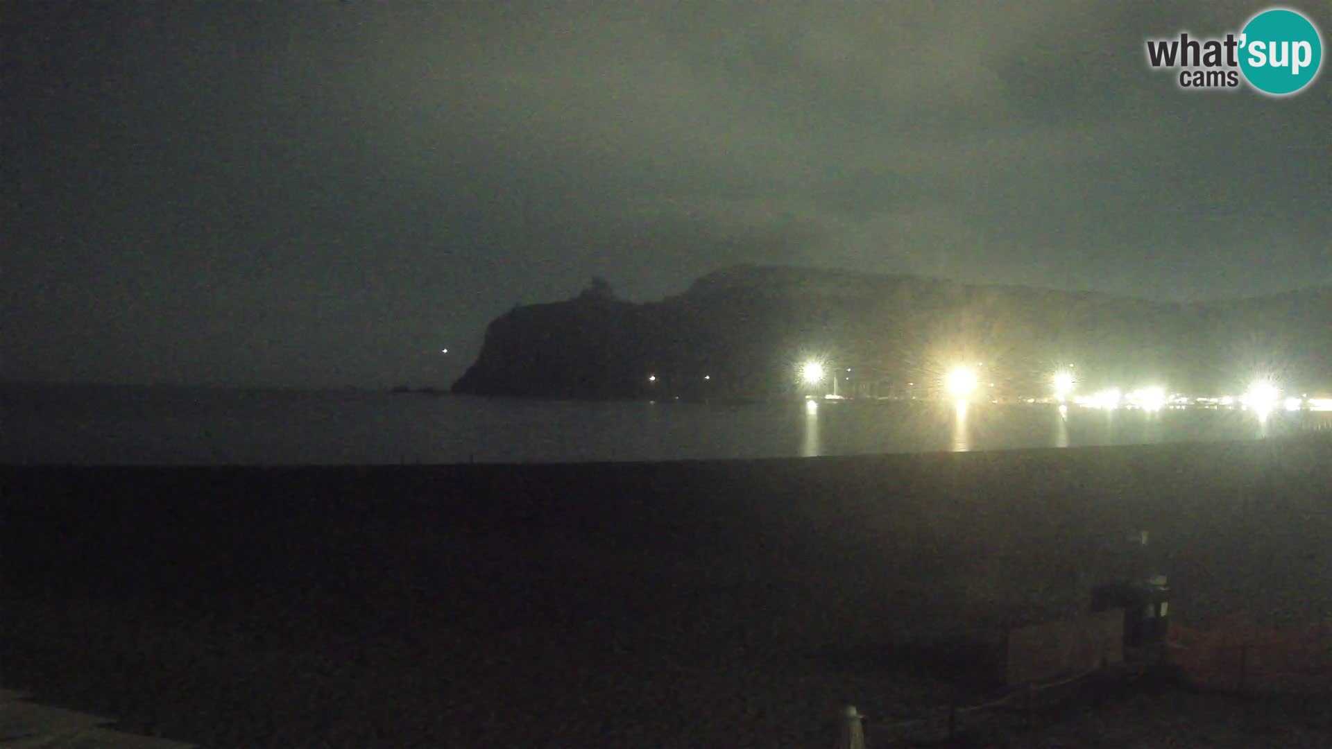 Poetto beach webcam | Cagliari | Sardinia