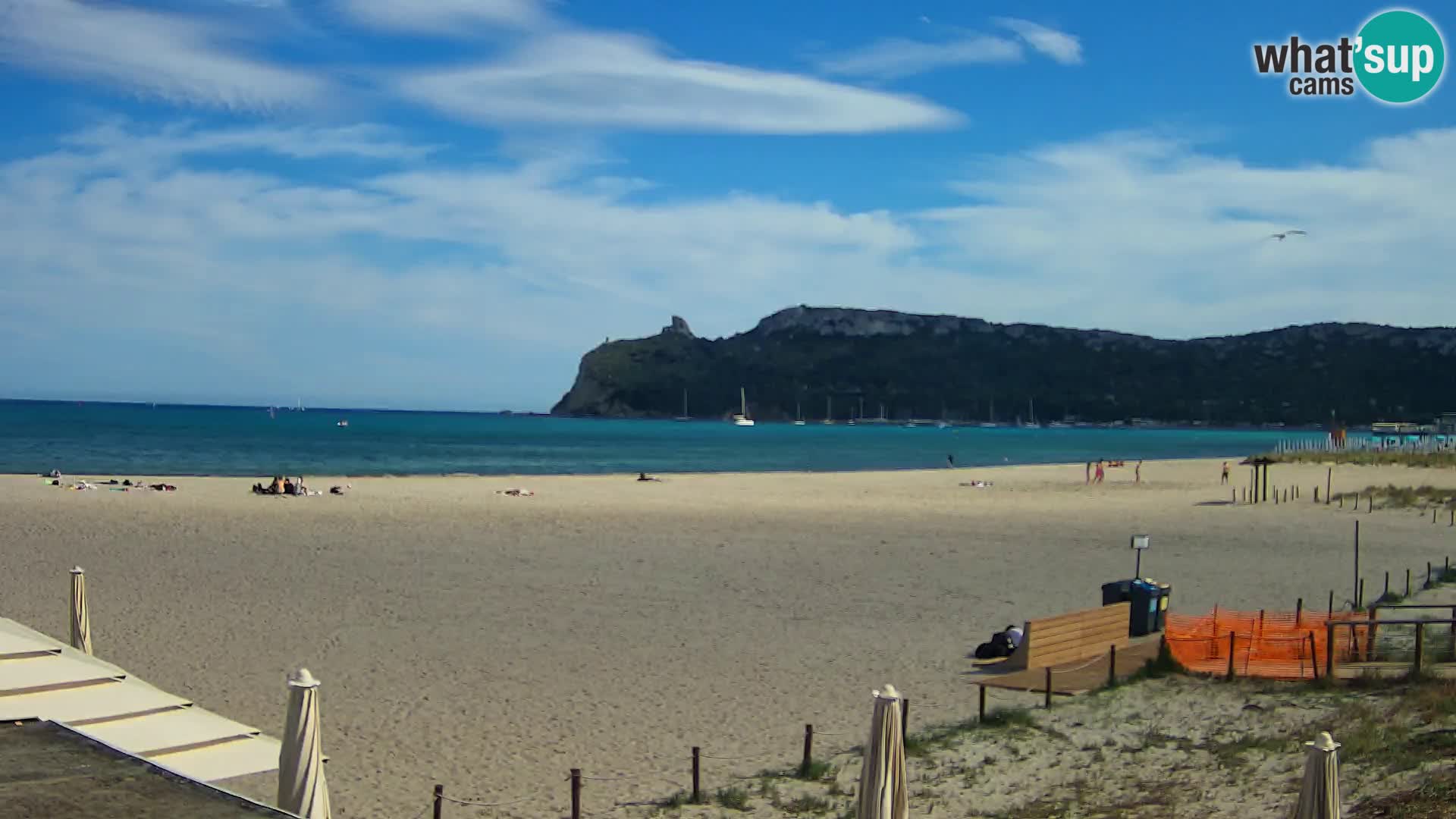 Webcam plage de Poetto | Cagliari | Sardaigne