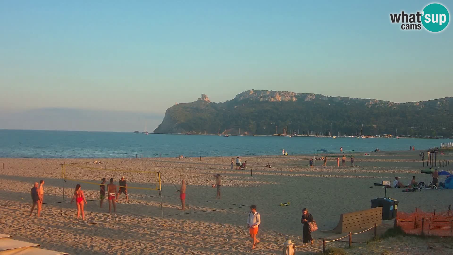 Poetto beach webcam | Cagliari | Sardinia