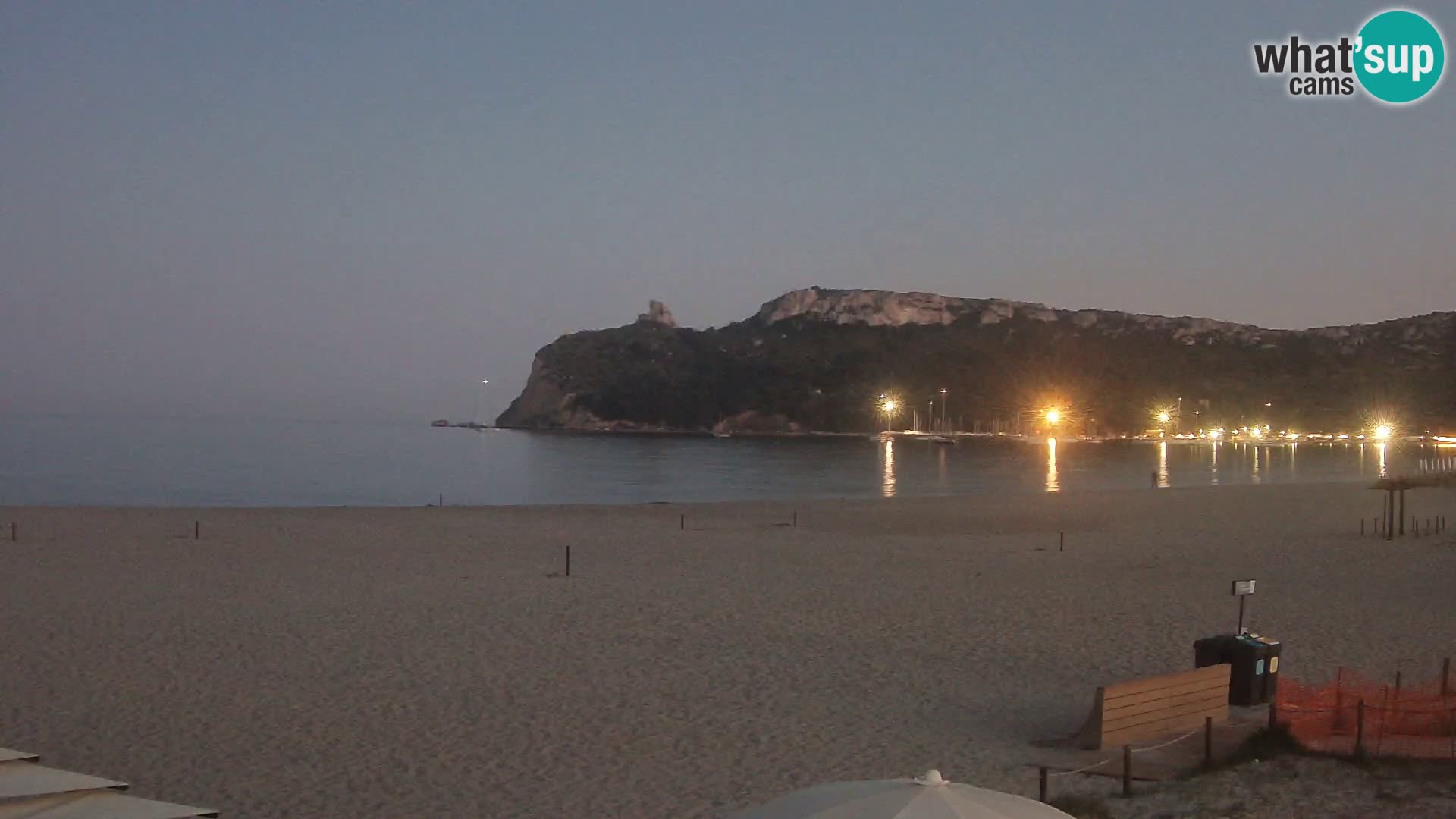 Poetto beach webcam | Cagliari | Sardinia