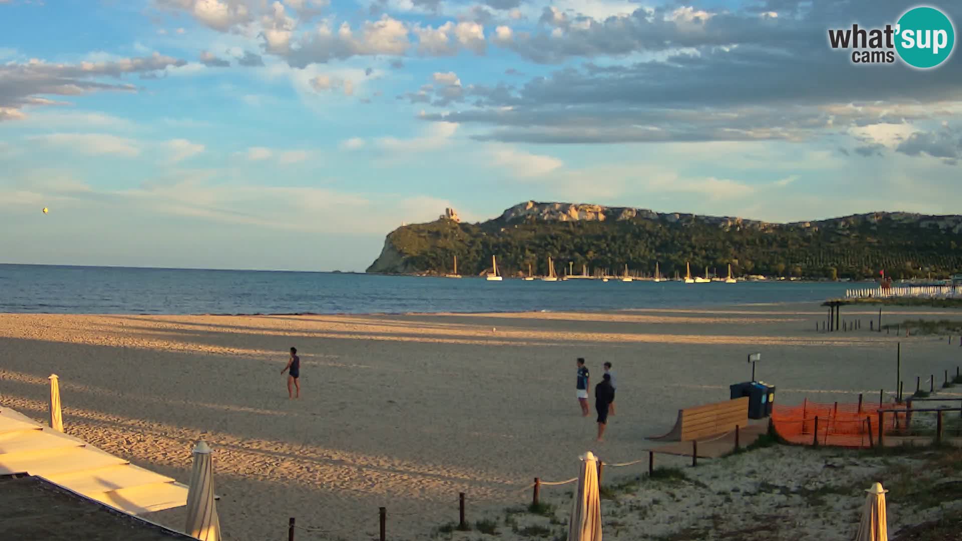 Webcam playa de Poetto | Cagliari | Cerdeña