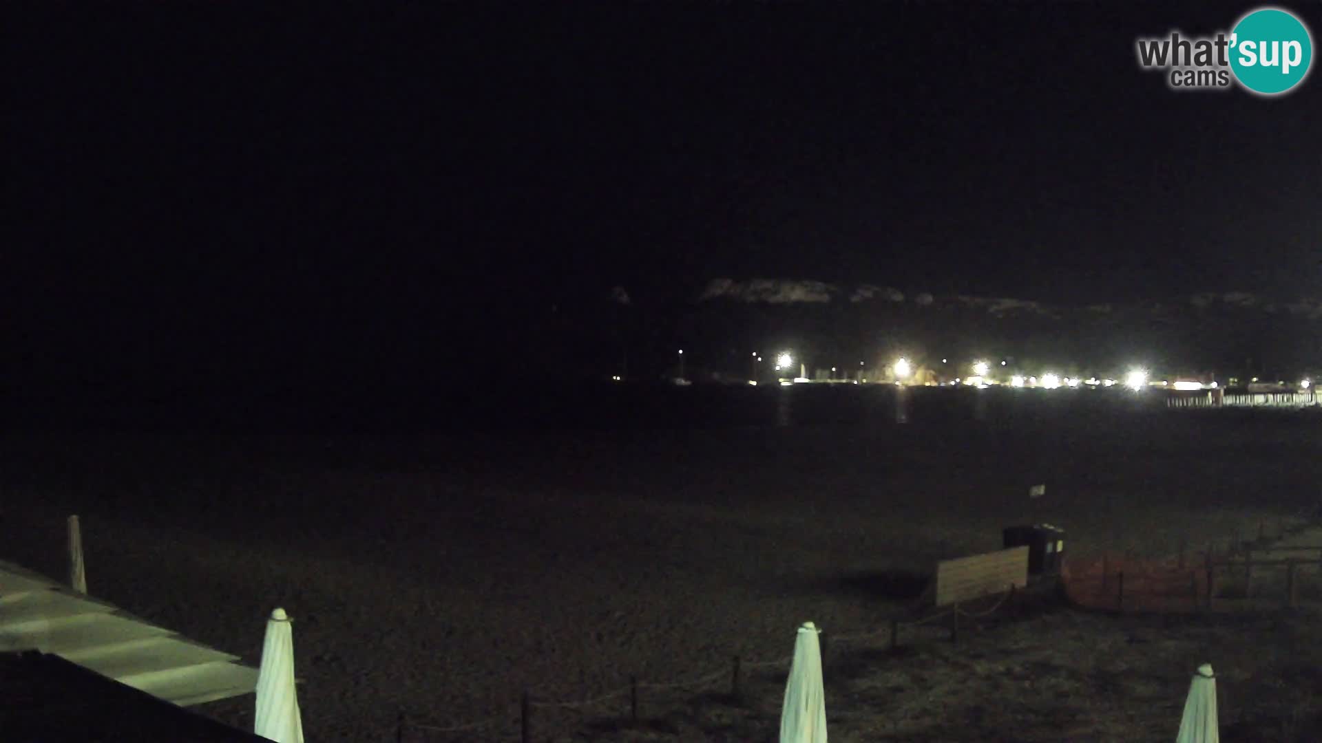 Poetto beach webcam | Cagliari | Sardinia