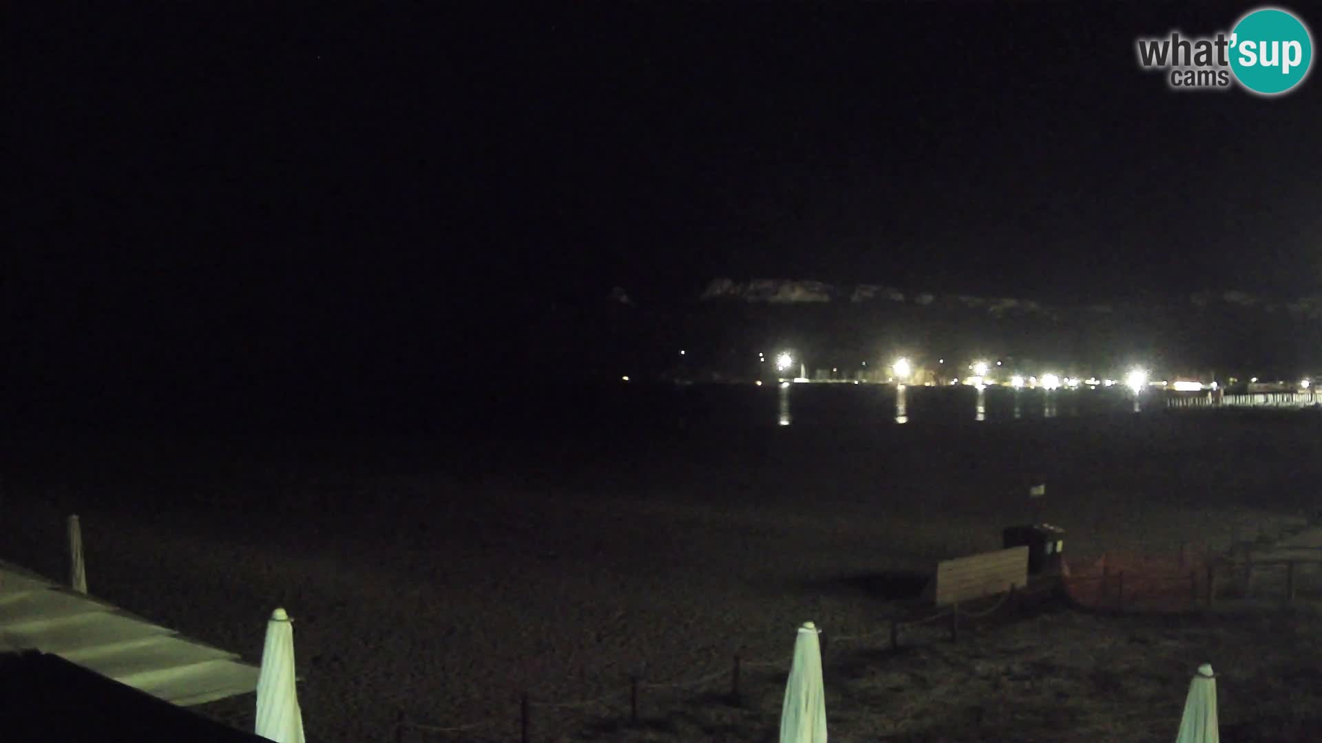 Webcam plage de Poetto | Cagliari | Sardaigne
