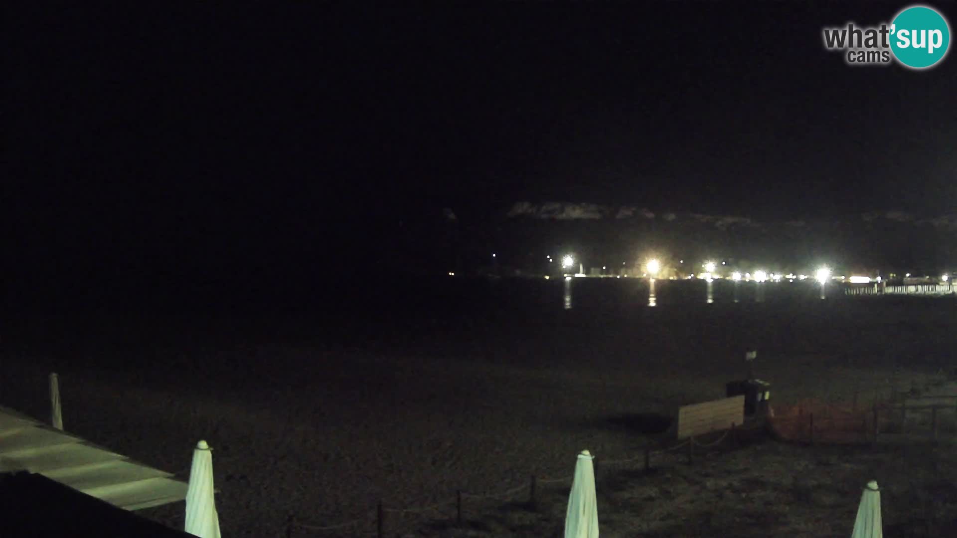 Webcam plage de Poetto | Cagliari | Sardaigne