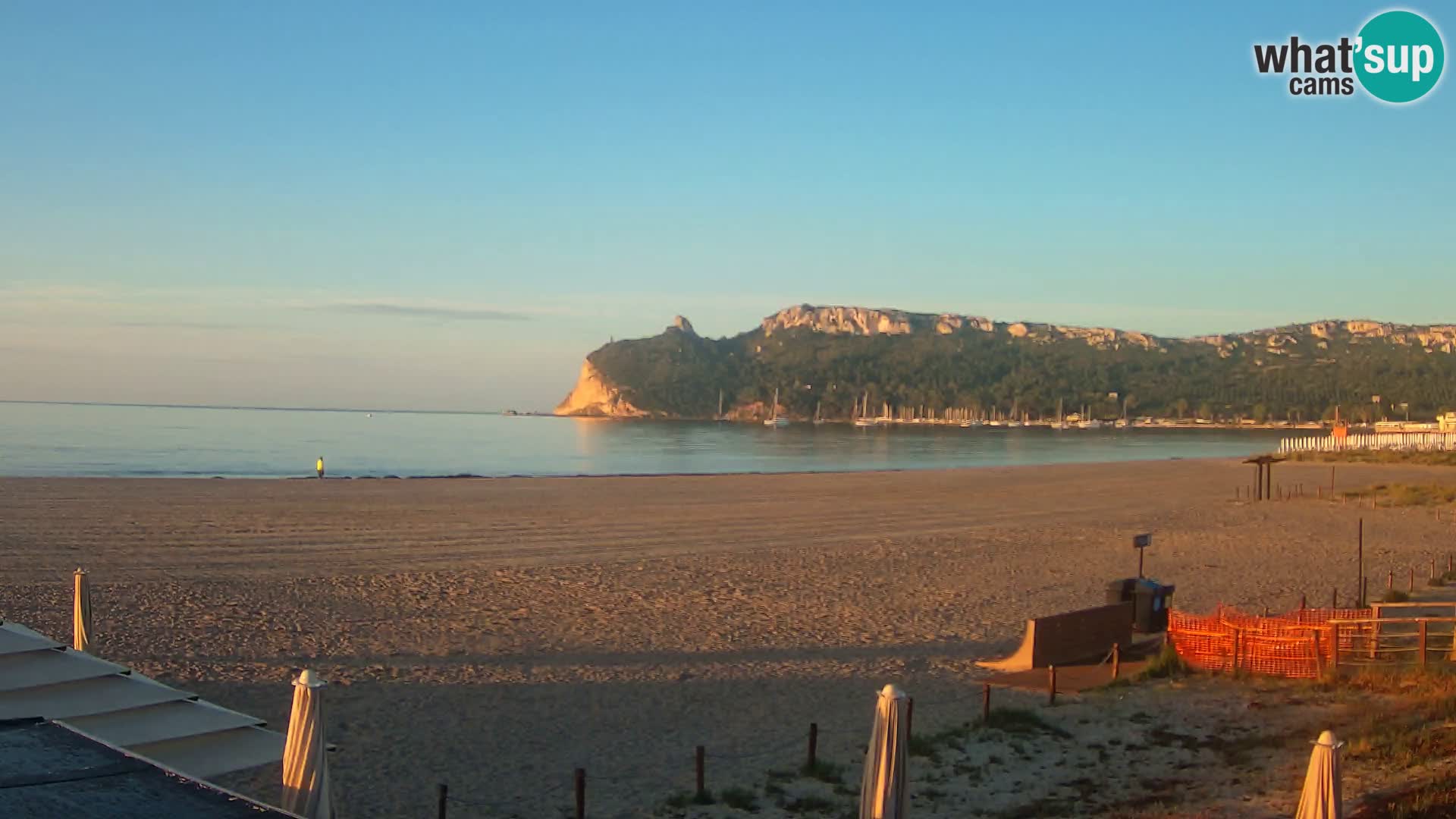 Webcam plage de Poetto | Cagliari | Sardaigne