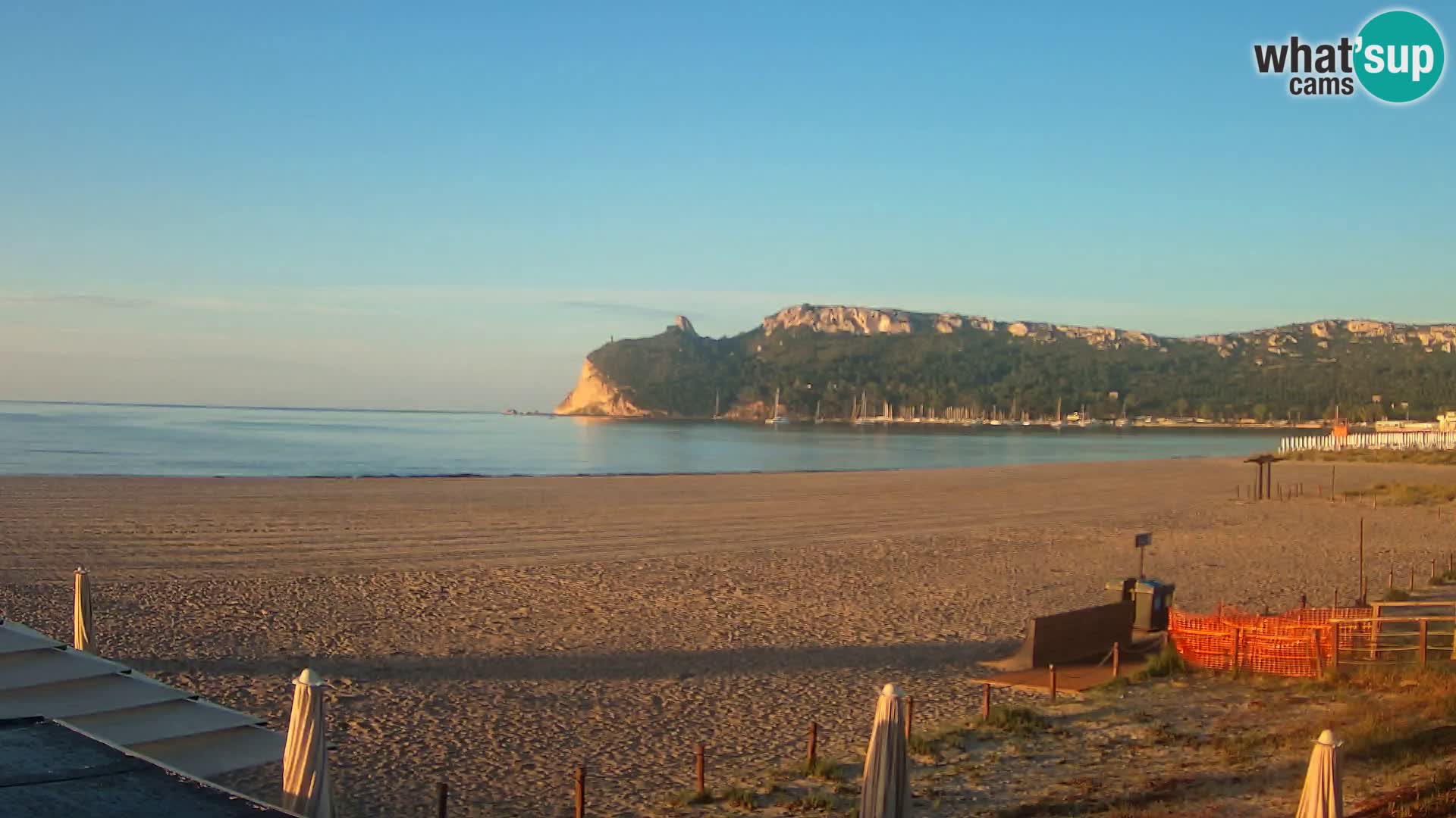 Poetto Strand Webcam | Cagliari | Sardinien