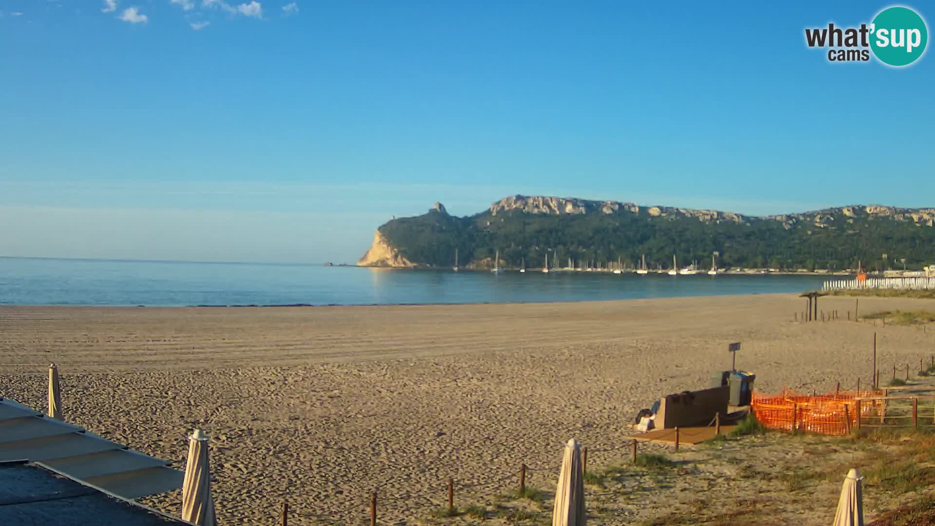 Webcam spiaggia del Poetto | Cagliari | Sardegna