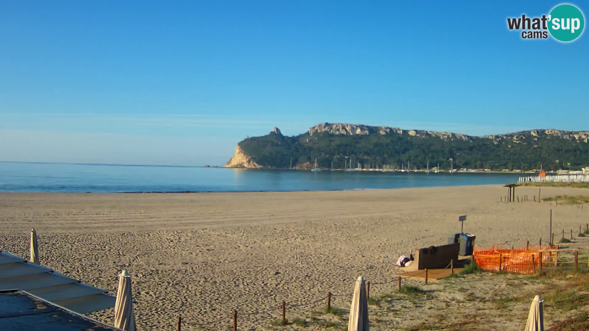 Poetto Strand Webcam | Cagliari | Sardinien