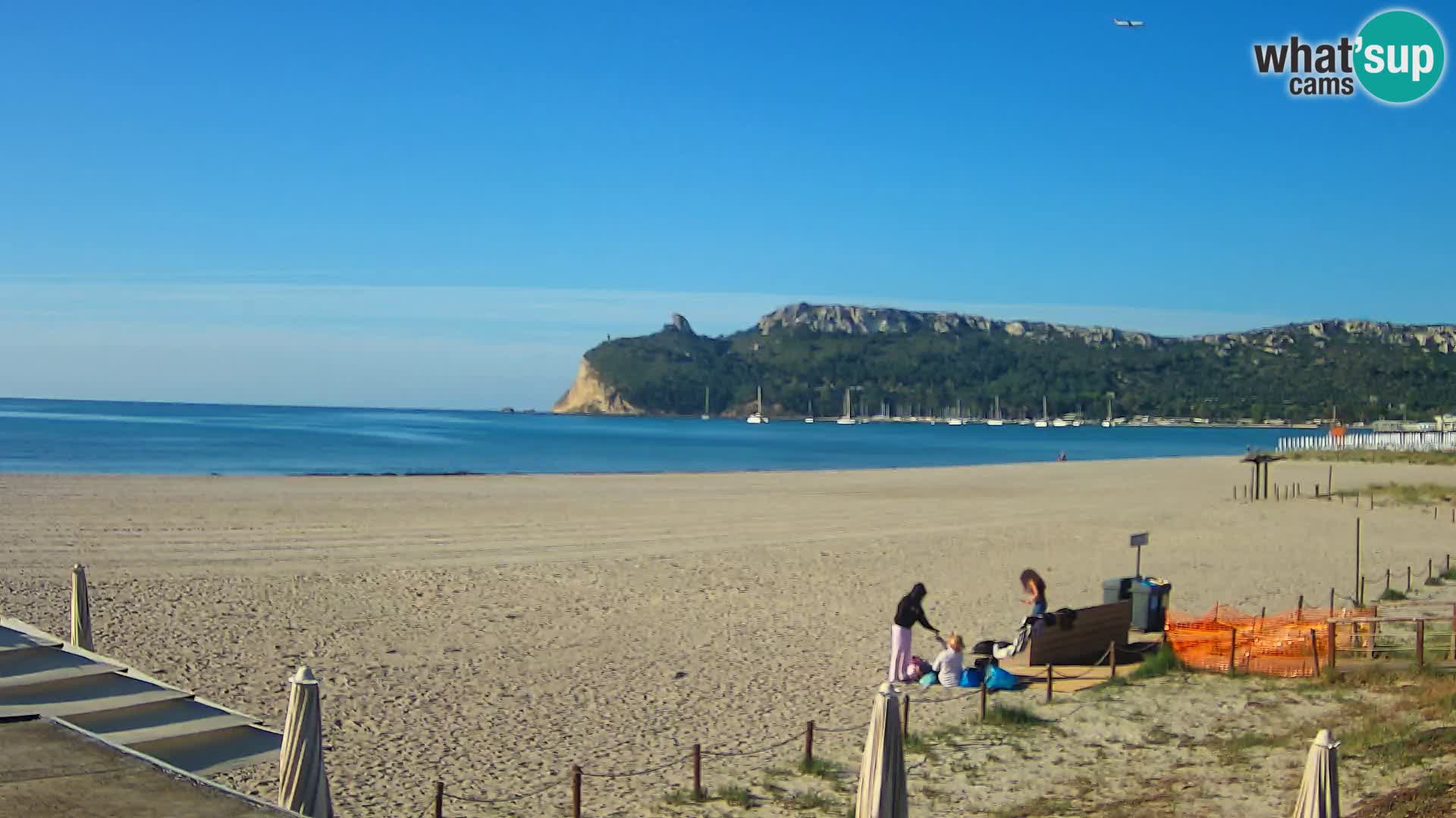 Webcam plage de Poetto | Cagliari | Sardaigne