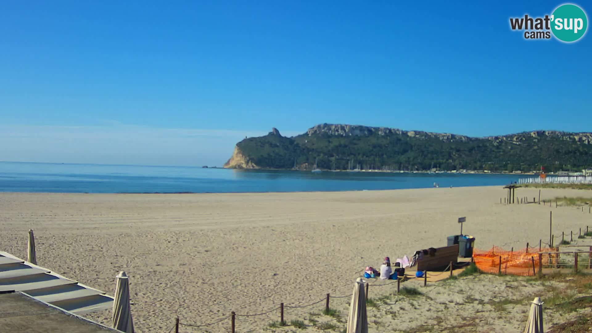 Webcam spiaggia del Poetto | Cagliari | Sardegna