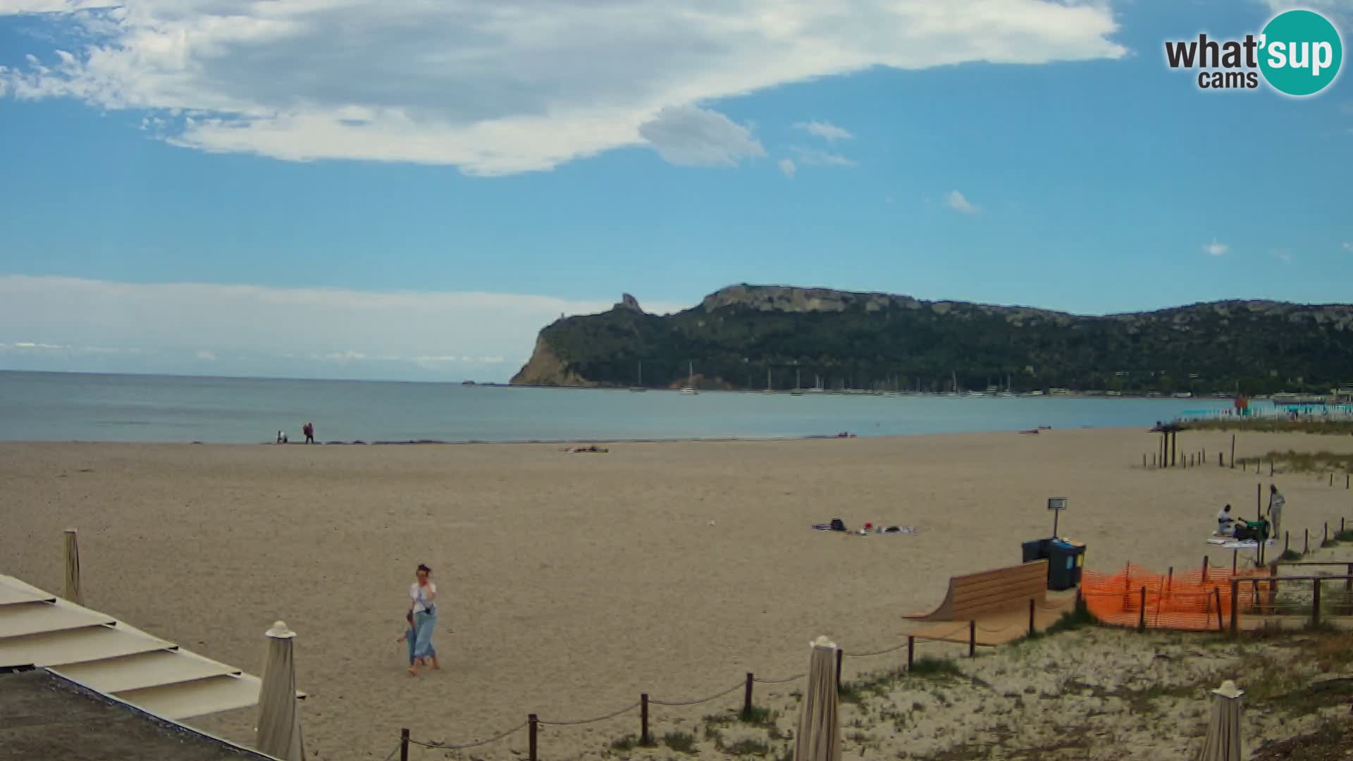 Poetto Strand Webcam | Cagliari | Sardinien