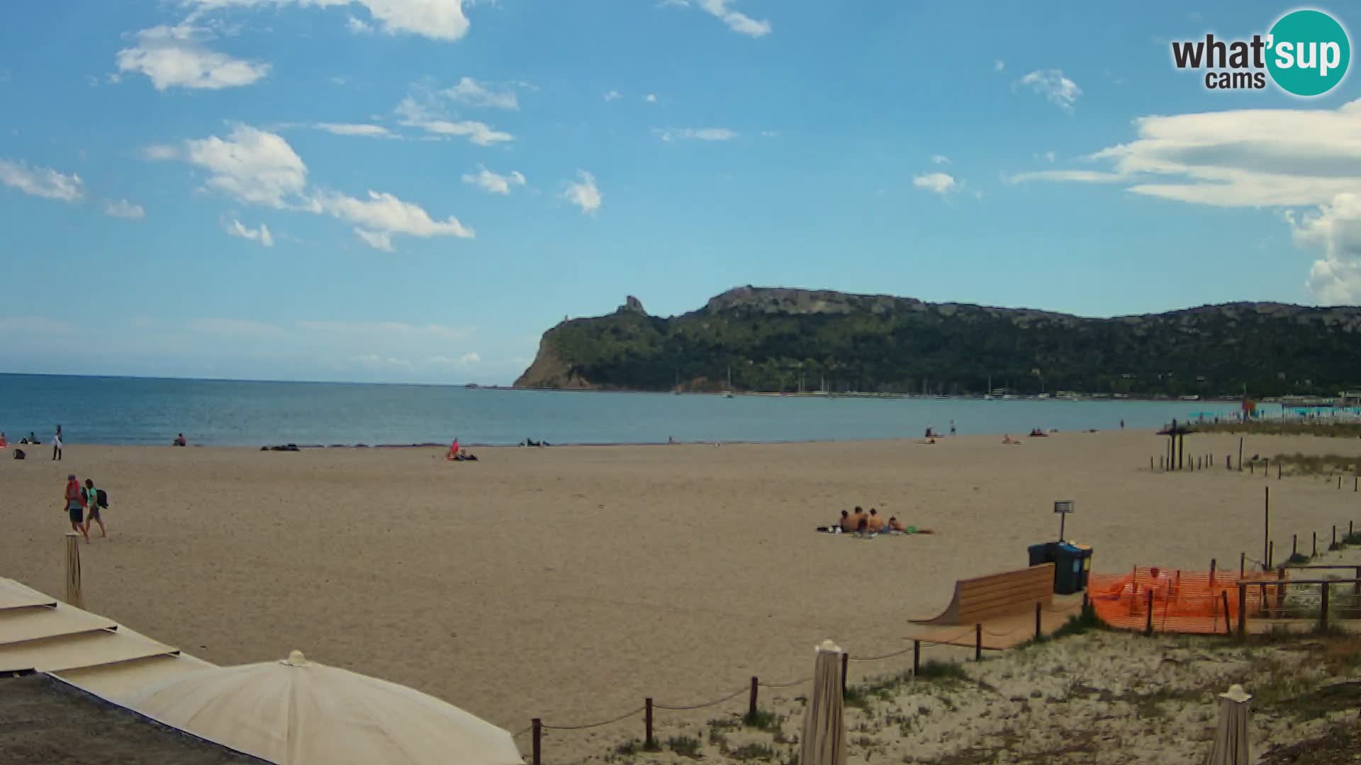 Poetto beach webcam | Cagliari | Sardinia