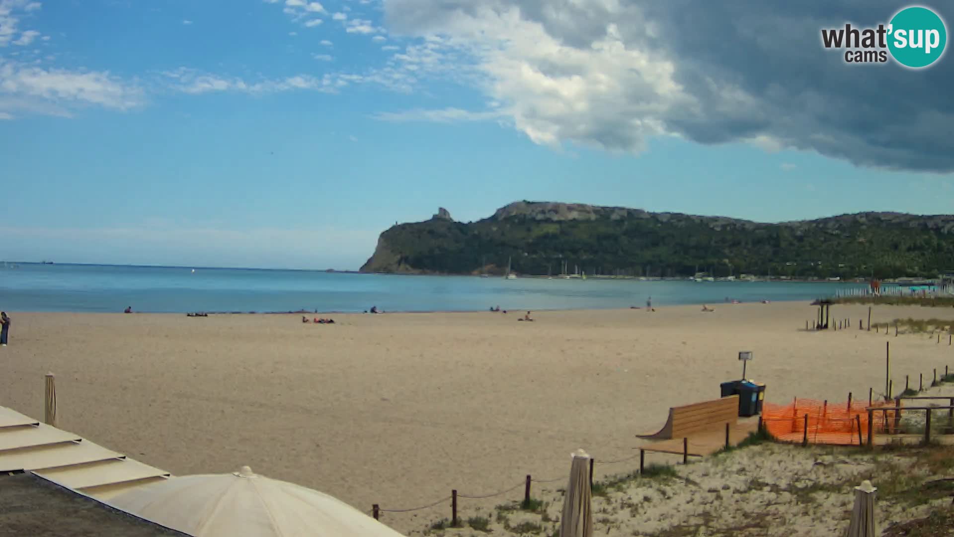 Poetto beach webcam | Cagliari | Sardinia