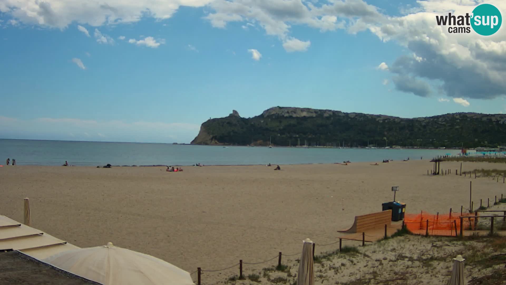 Webcam plage de Poetto | Cagliari | Sardaigne