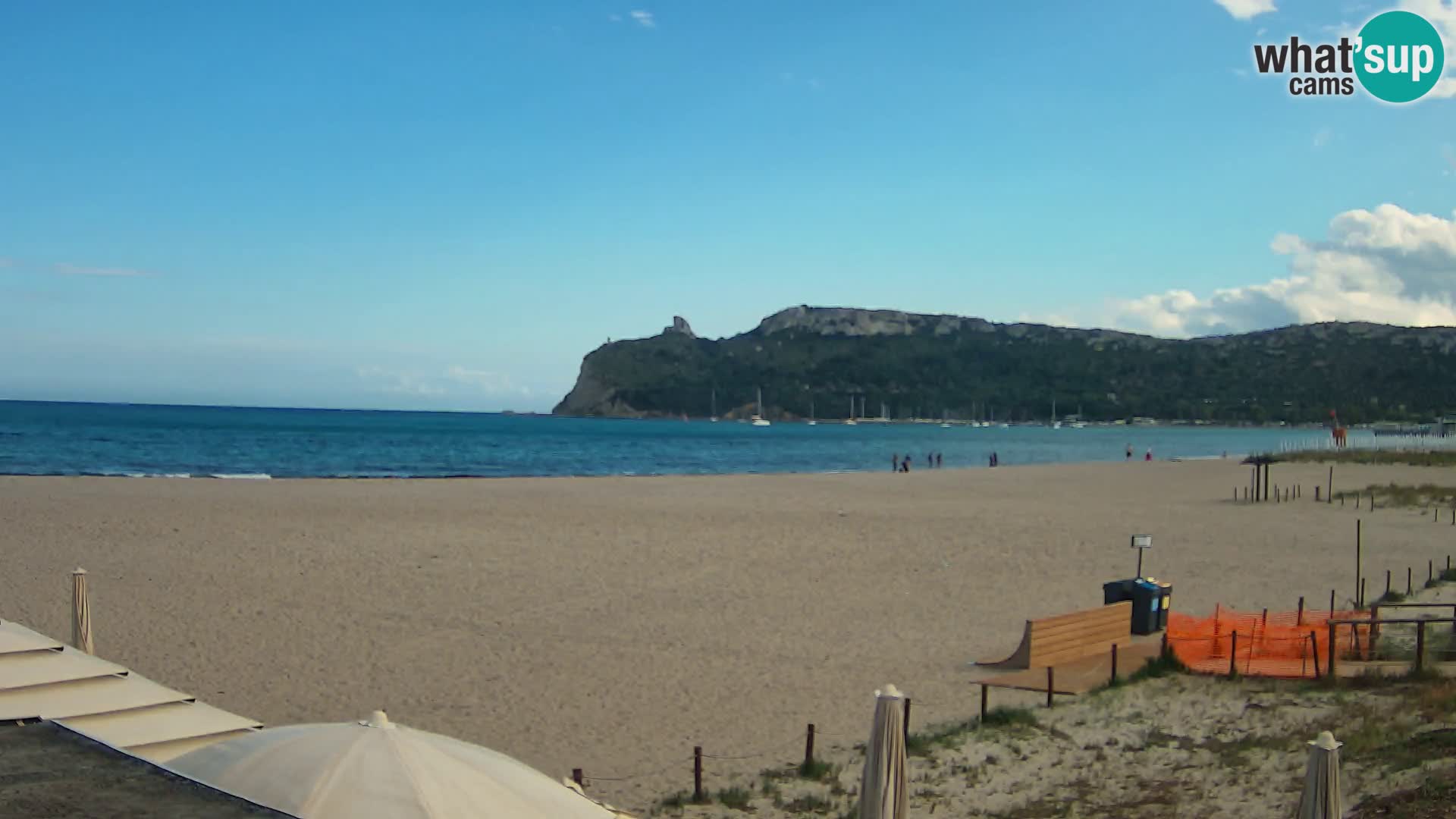 Poetto Strand Webcam | Cagliari | Sardinien