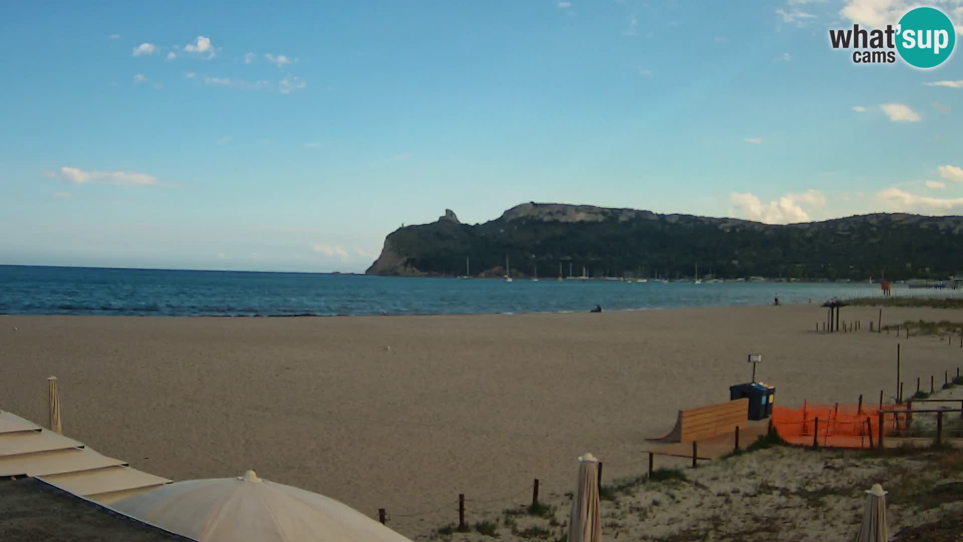 Poetto beach webcam | Cagliari | Sardinia