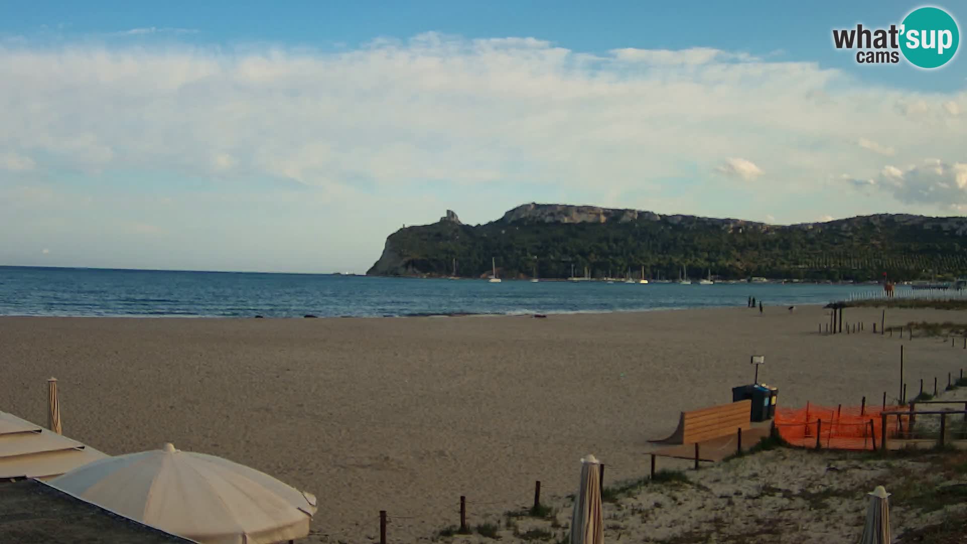 Webcam spiaggia del Poetto | Cagliari | Sardegna